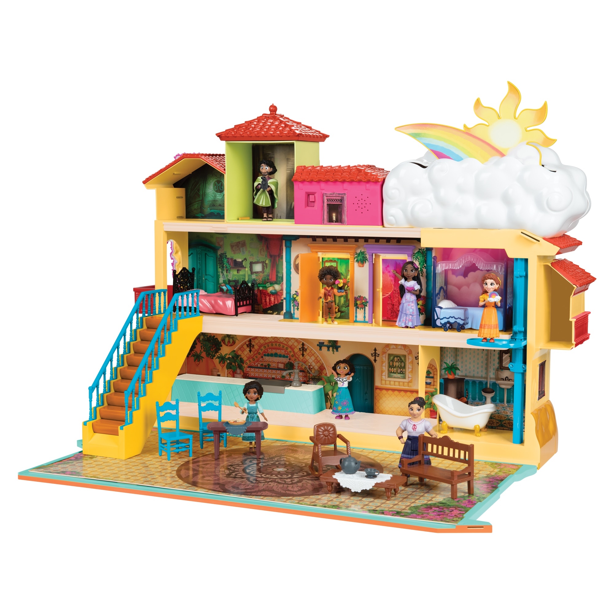 Encanto Playset Casa de la familia Madrigal con funciones. 8