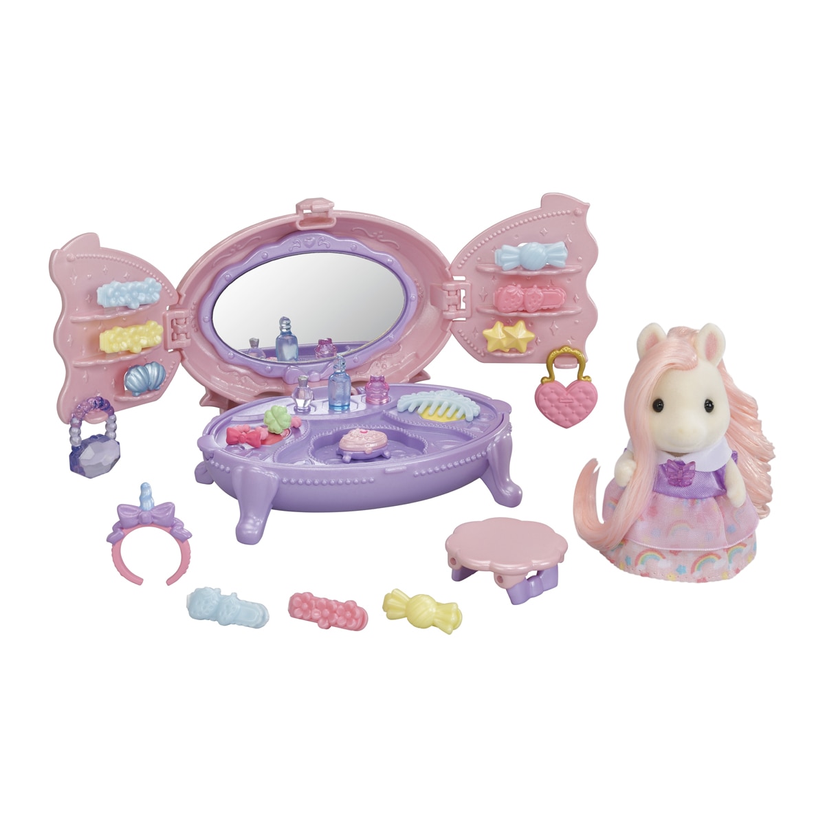 Sylvanian Families – Set Tocador de los Pony Sylvanian Families.