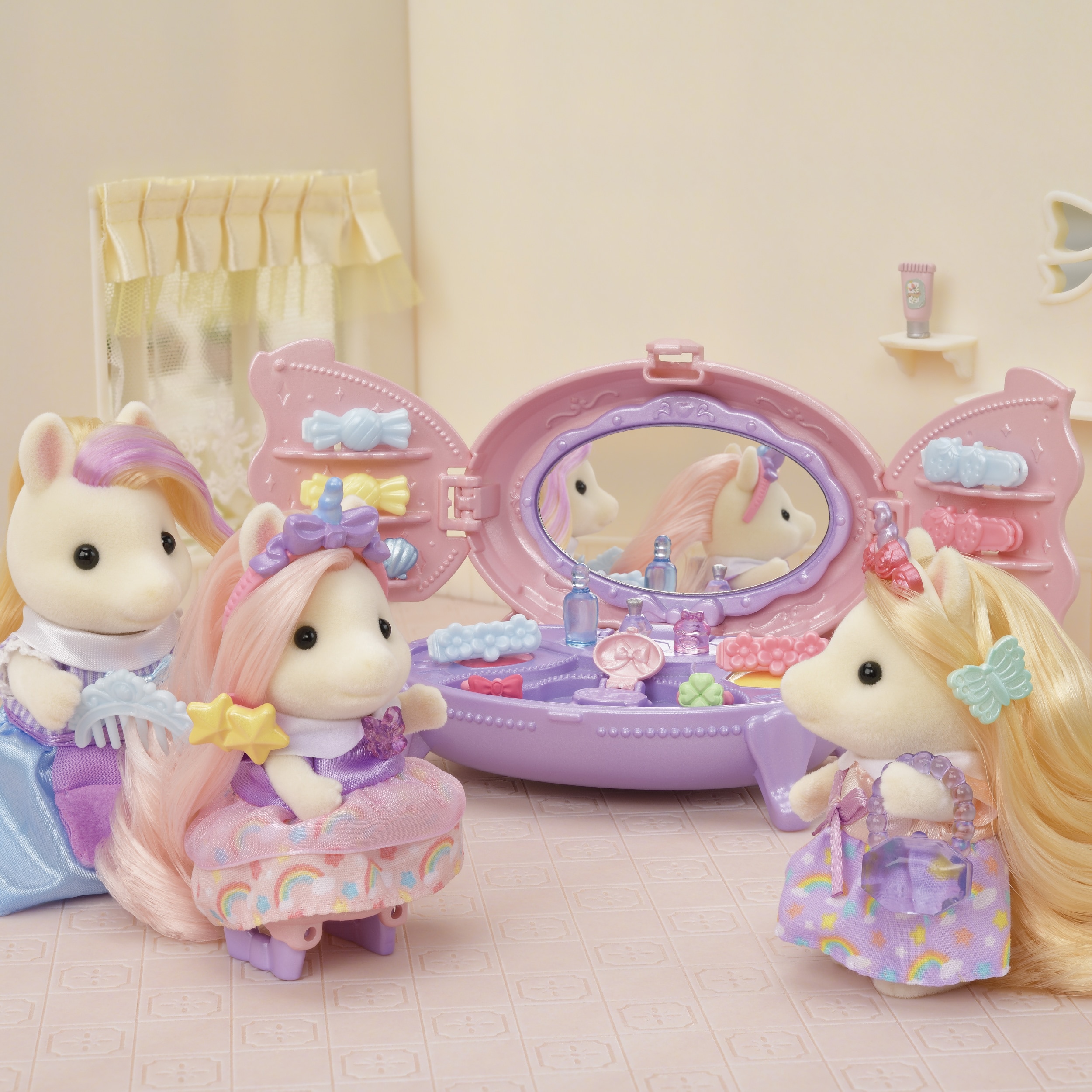 Set Tocador de los Pony Sylvanian Families 3