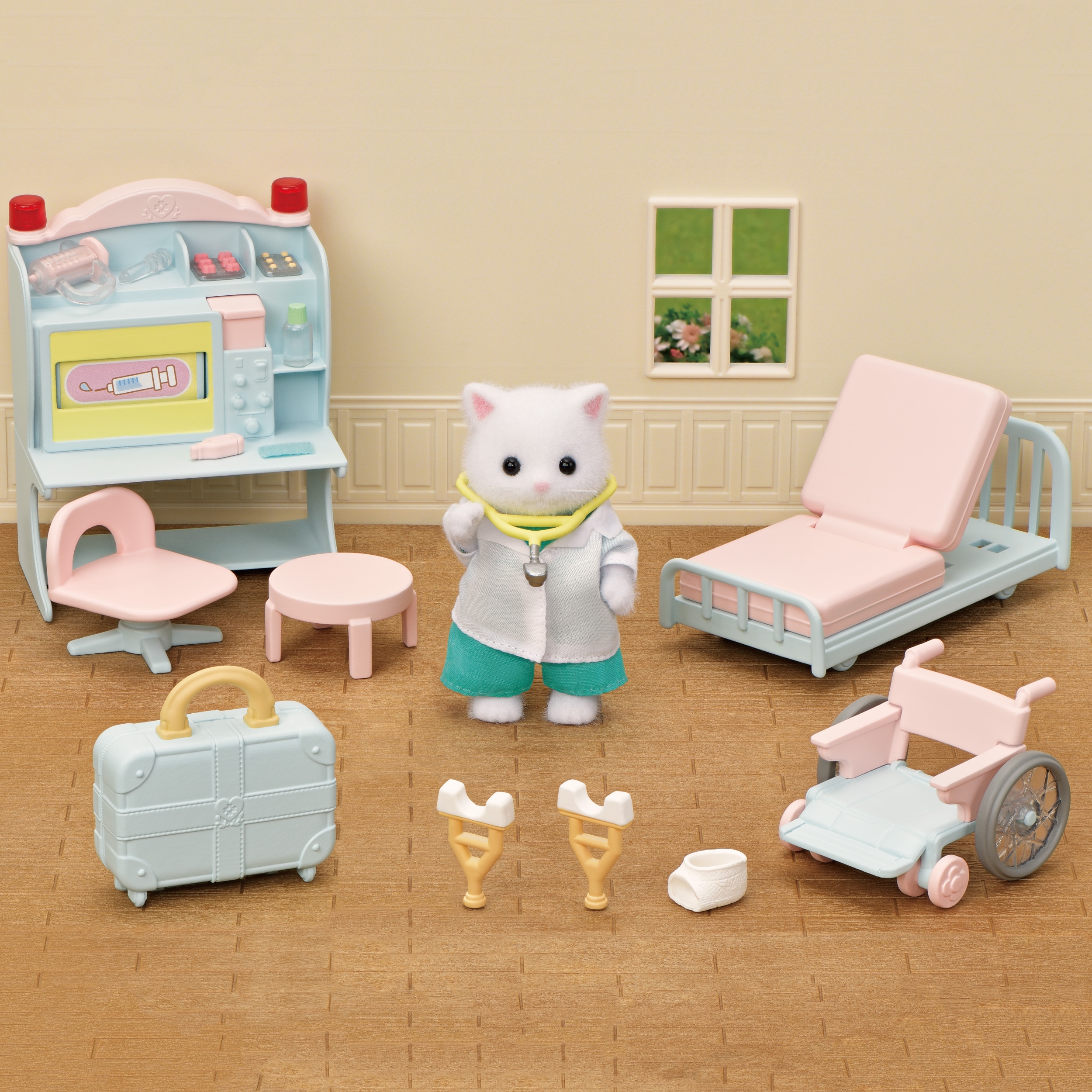 Set Doctora de la Aldea Sylvanian Families 8