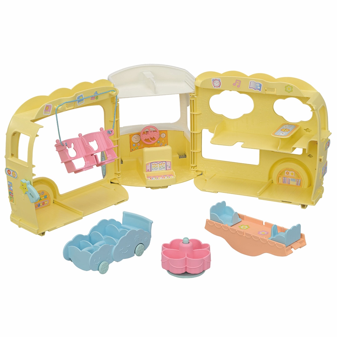 Autobús arcoiris de la Guardería Sylvanian Families 3