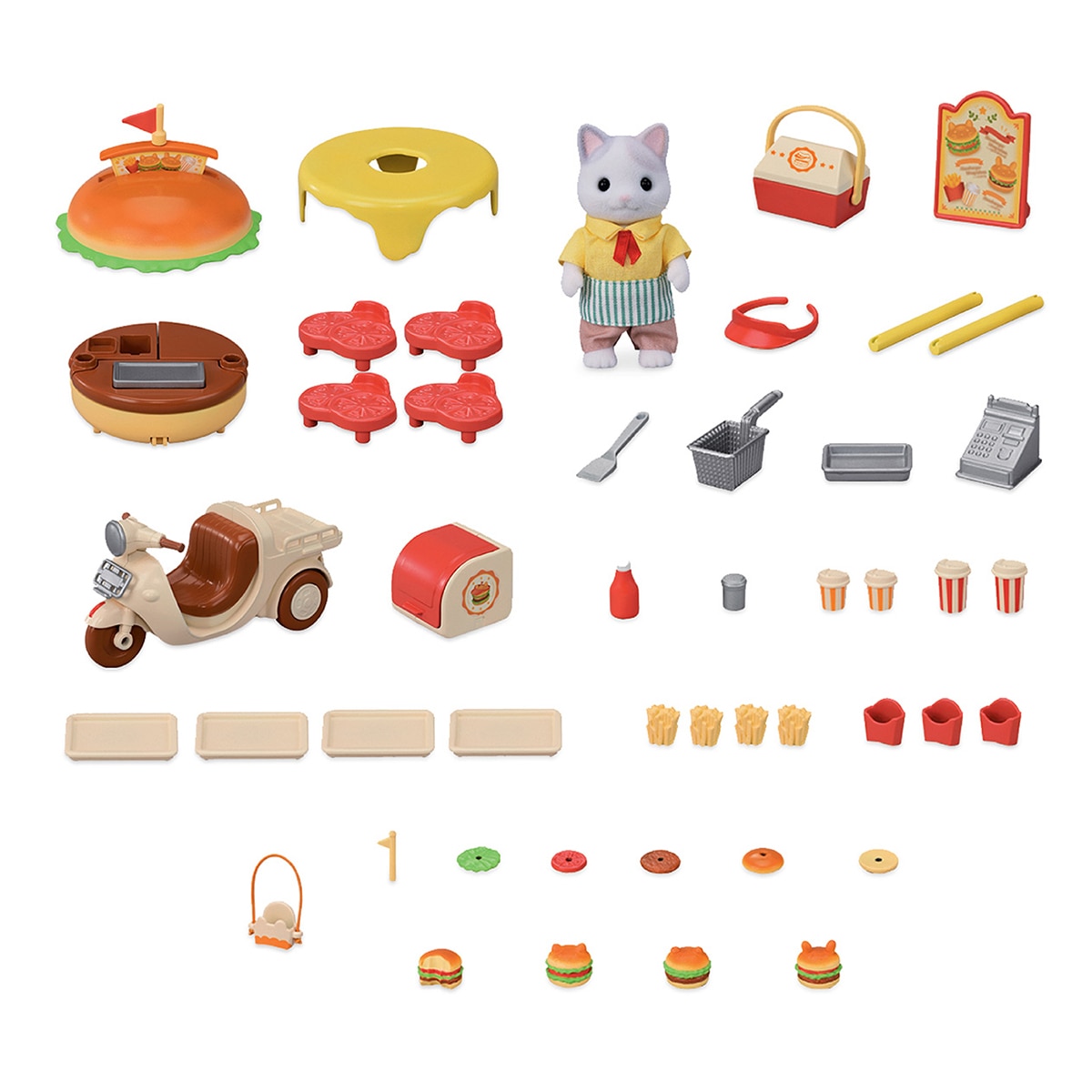 Puesto de Hamburguesas Sylvanian Families 2