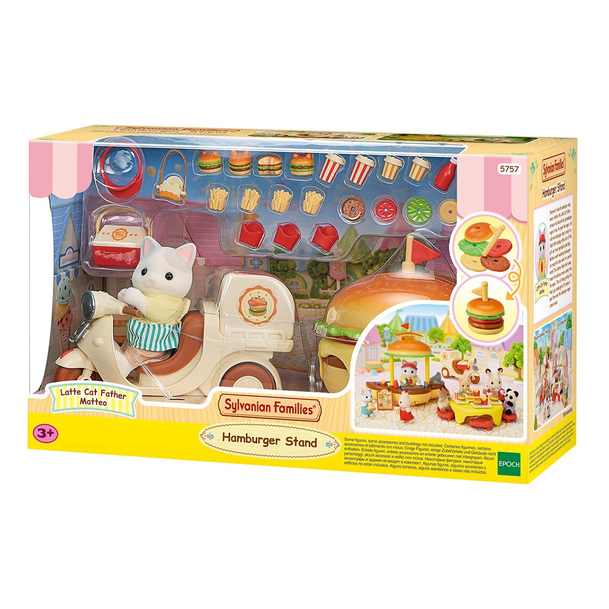 Puesto de Hamburguesas Sylvanian Families 7