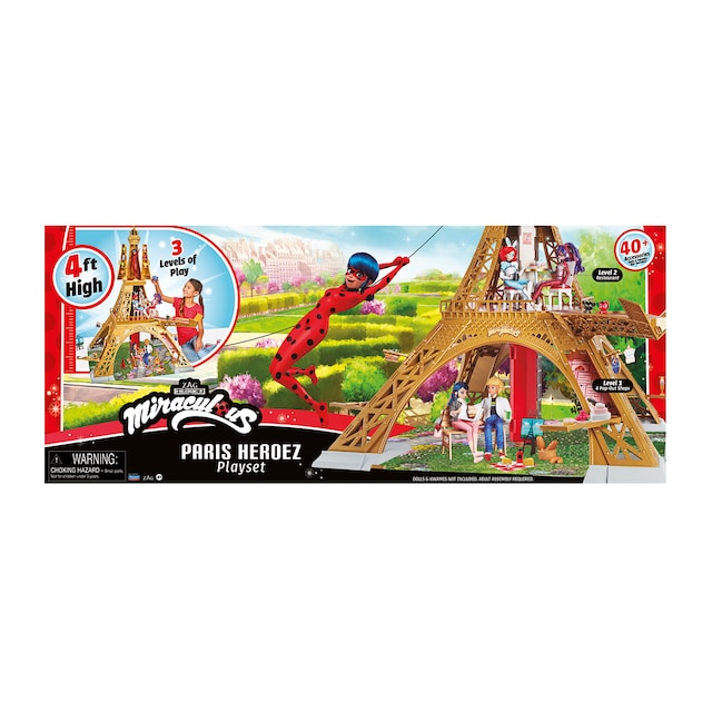 Playset Torre Eiffel Miraculous Heroez