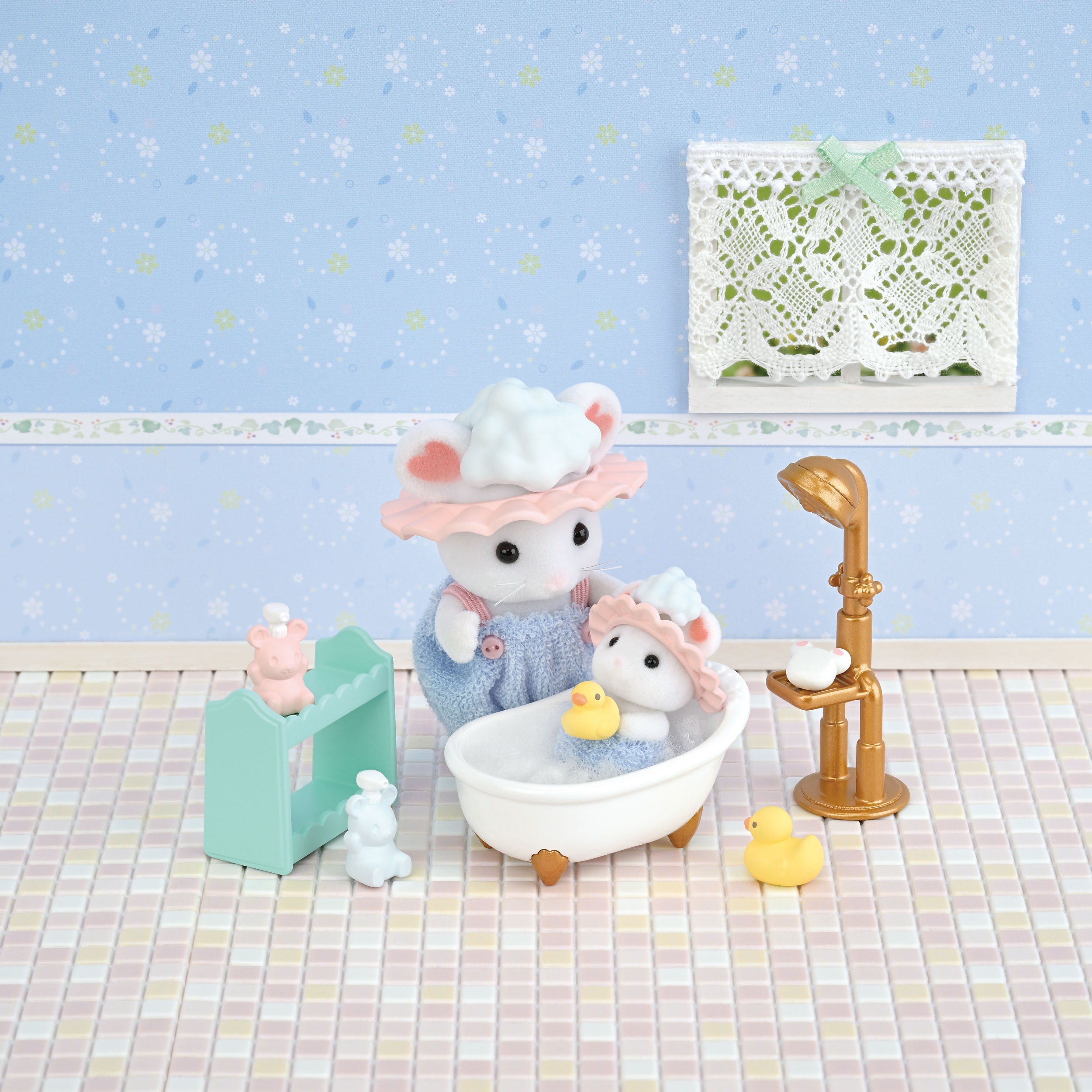 Set baño de burbujas Sylvanian Families 4