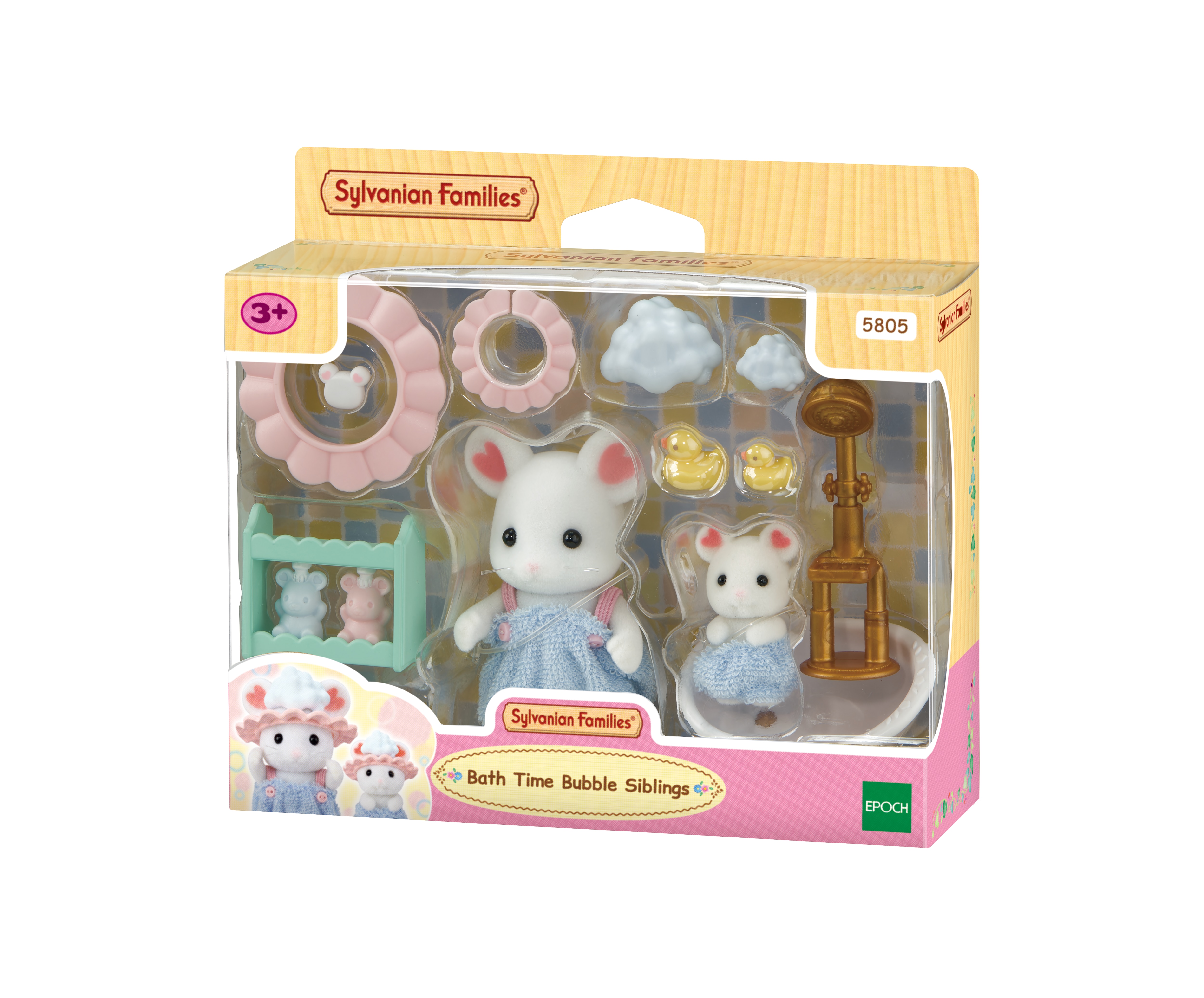 Set baño de burbujas Sylvanian Families 7