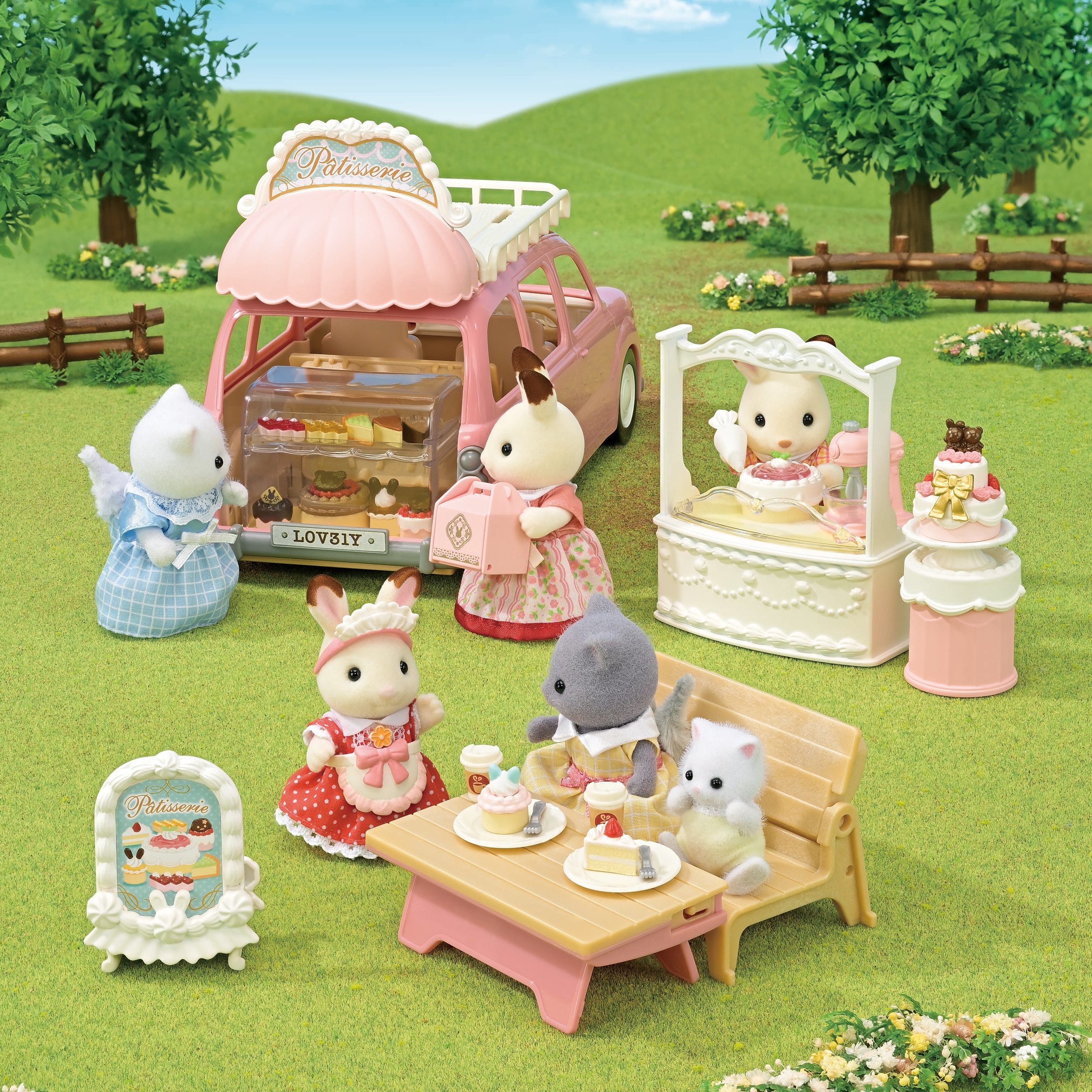 Set Tienda de Pasteles Sylvanian Families 8