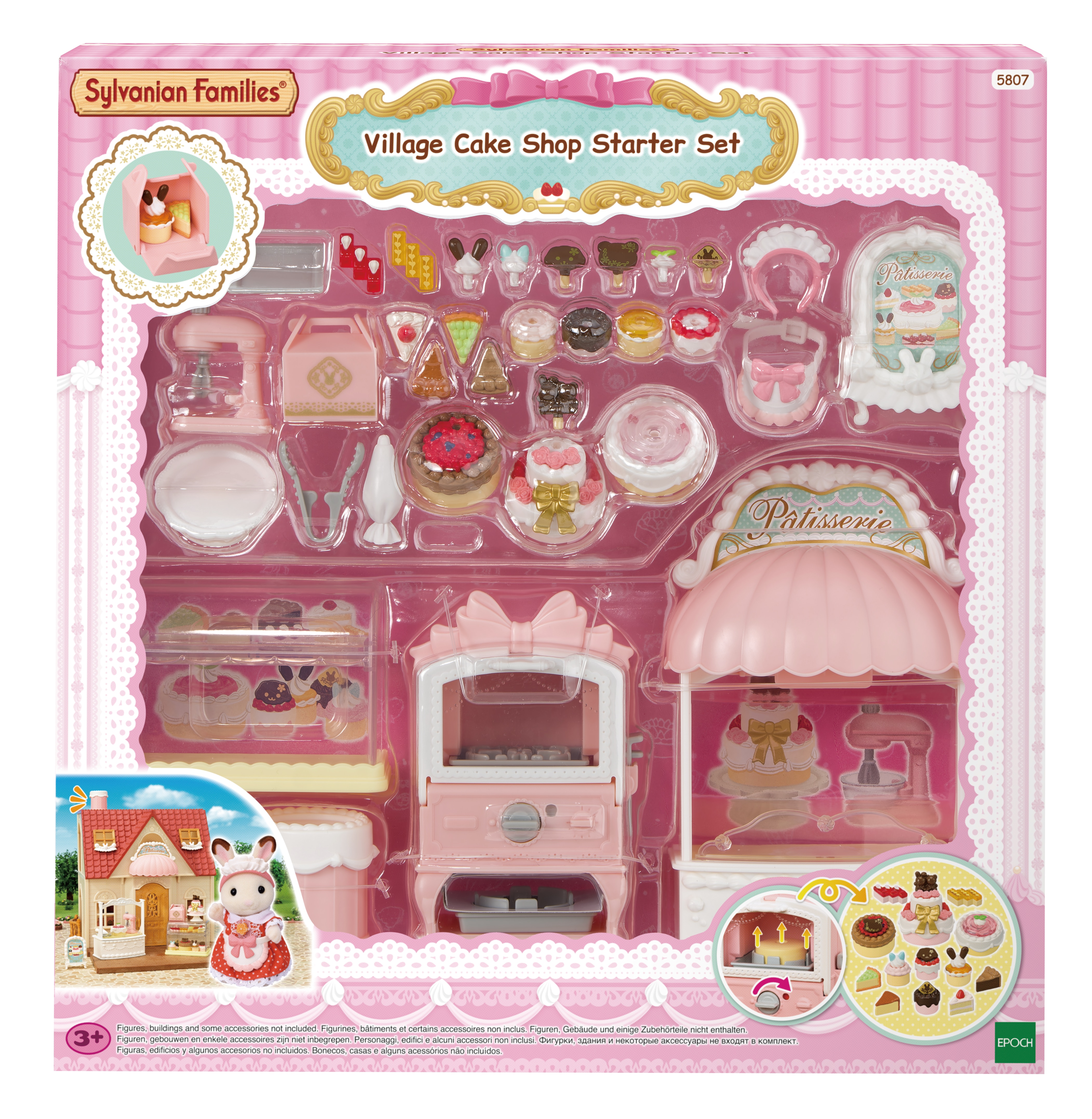 Set Tienda de Pasteles Sylvanian Families 10
