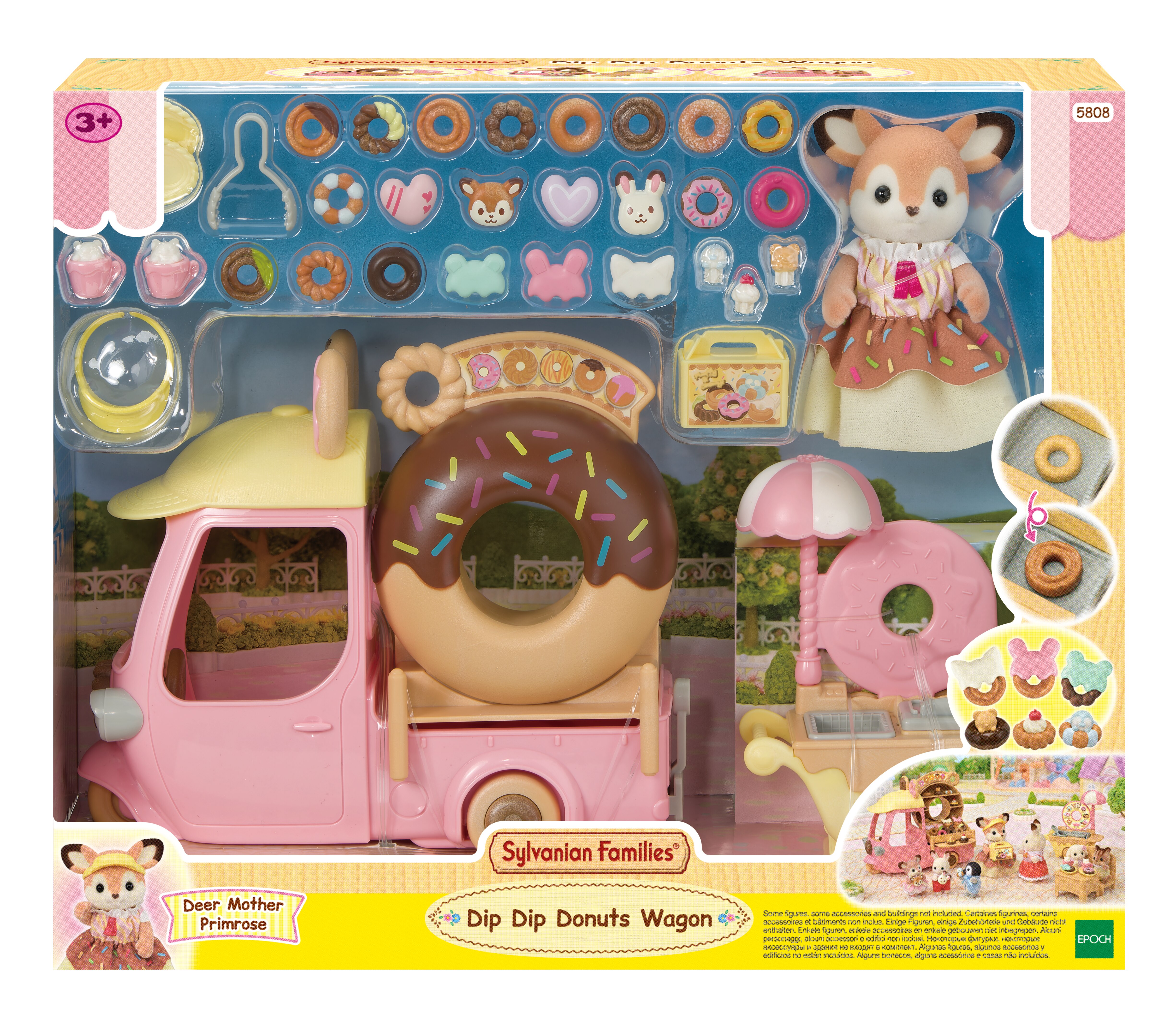 Furgoneta de Donuts Sylvanian Families 7
