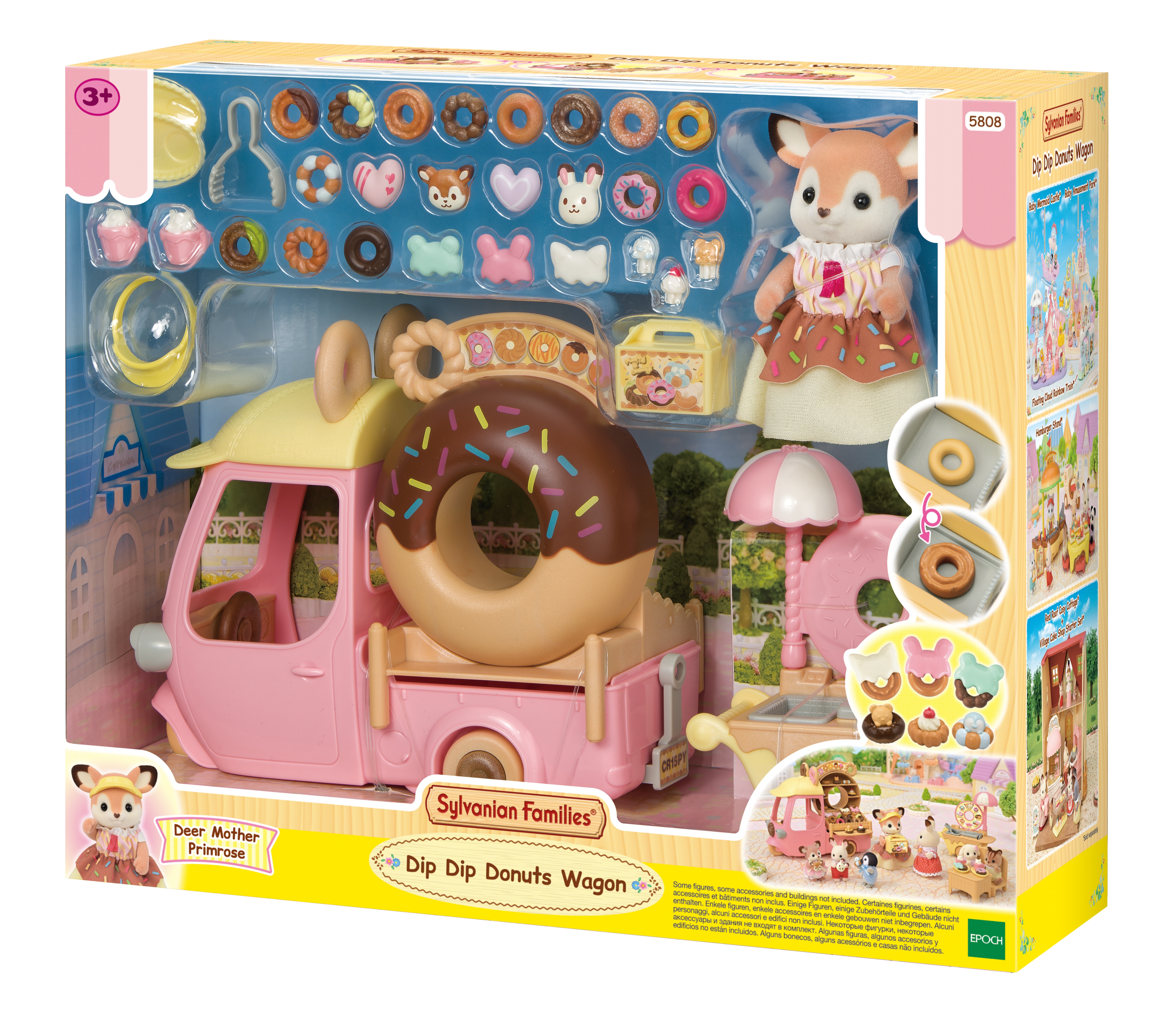 Furgoneta de Donuts Sylvanian Families 8