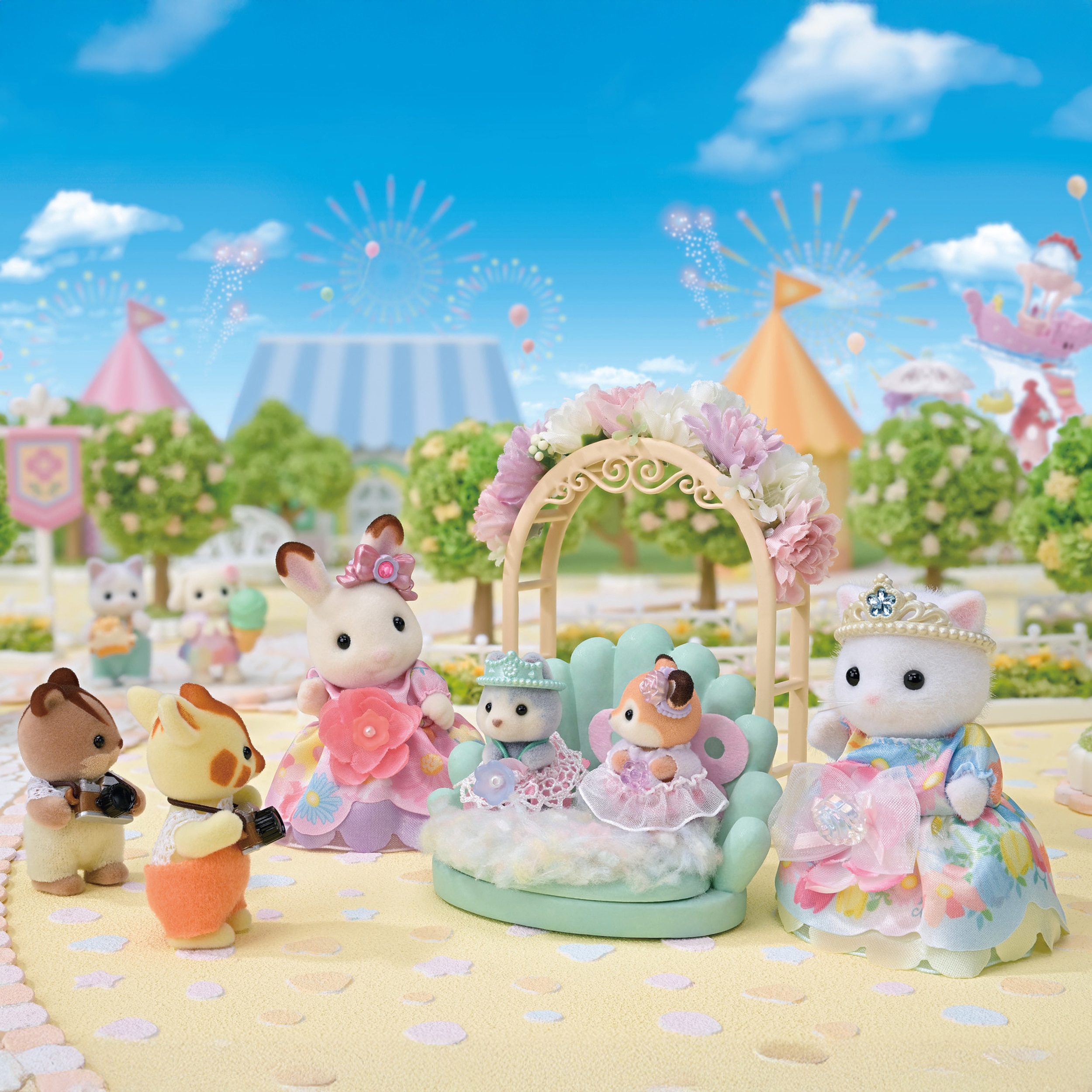 Set Princesas de las Flores Sylvanian Families 7