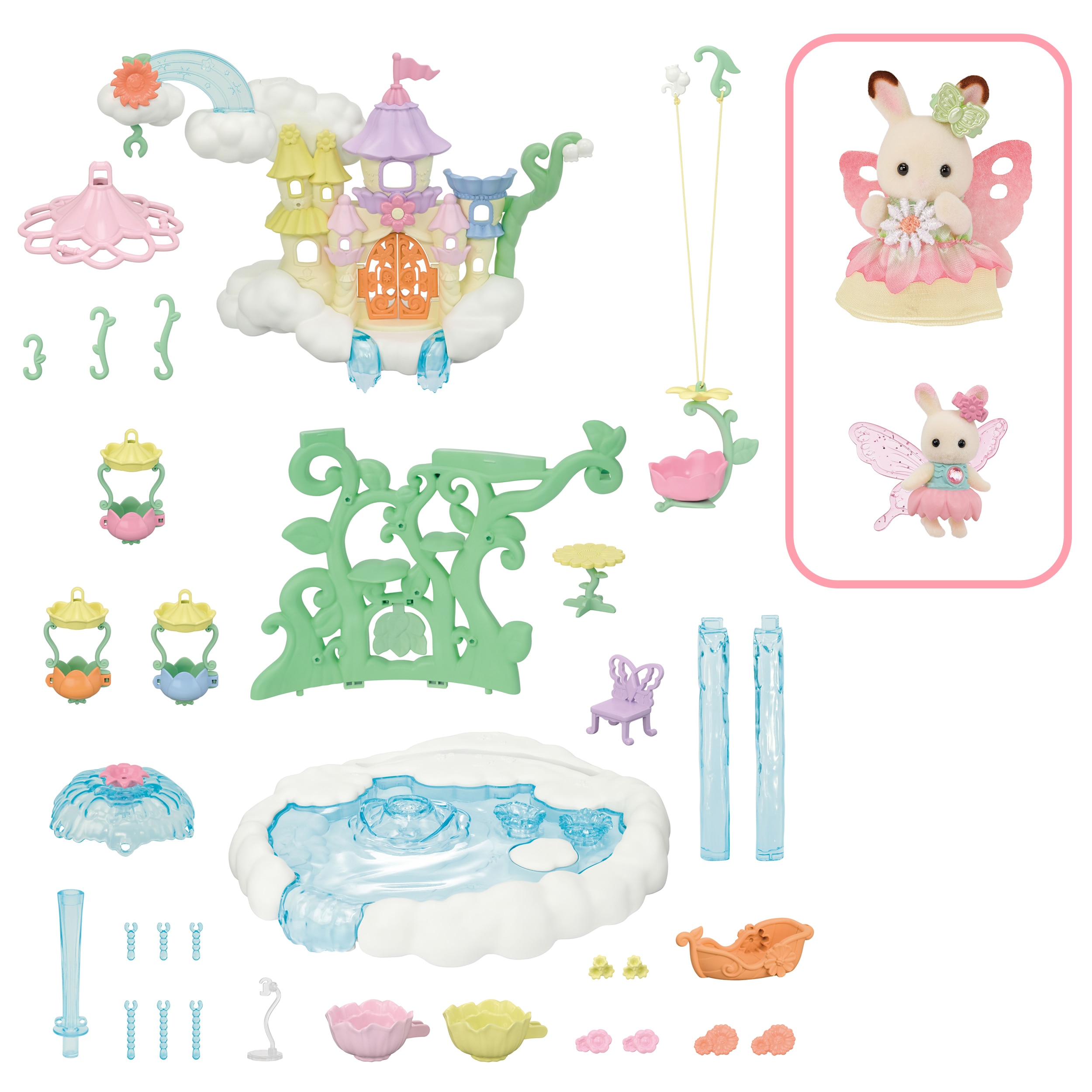 Castillo de las Hadas Sylvanian Families 10
