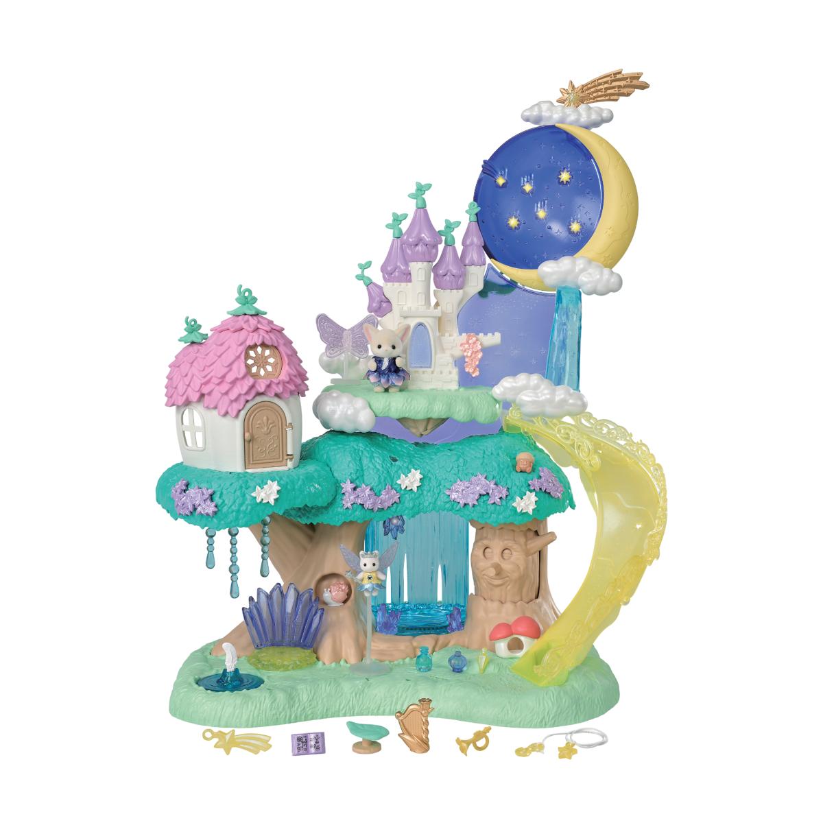 Mini muñecas mini mundos Castillo mágico del bosque Sylvanian Families Epoch 1