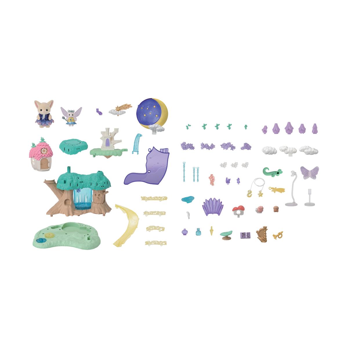 Mini muñecas mini mundos Castillo mágico del bosque Sylvanian Families Epoch 8
