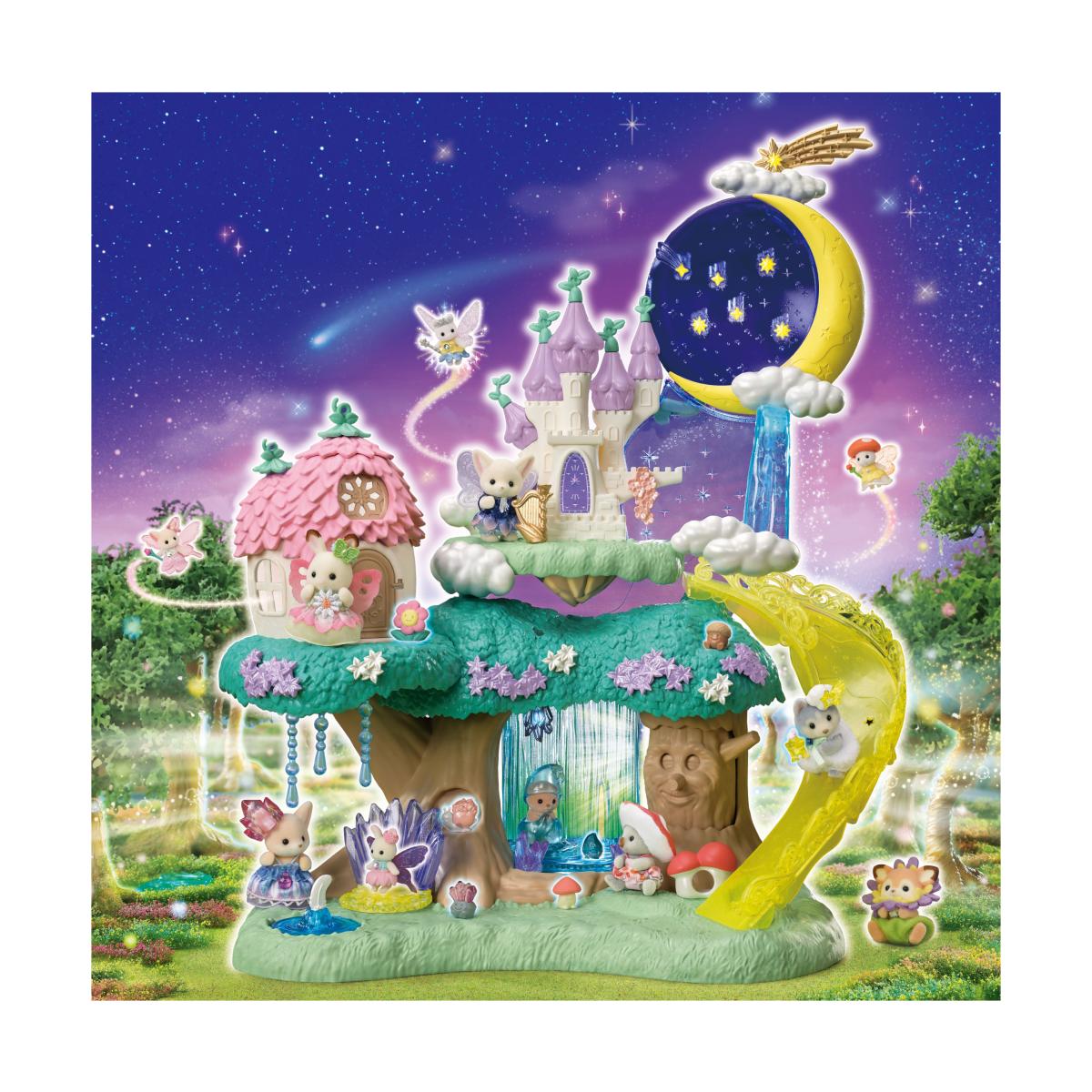 Mini muñecas mini mundos Castillo mágico del bosque Sylvanian Families Epoch 9