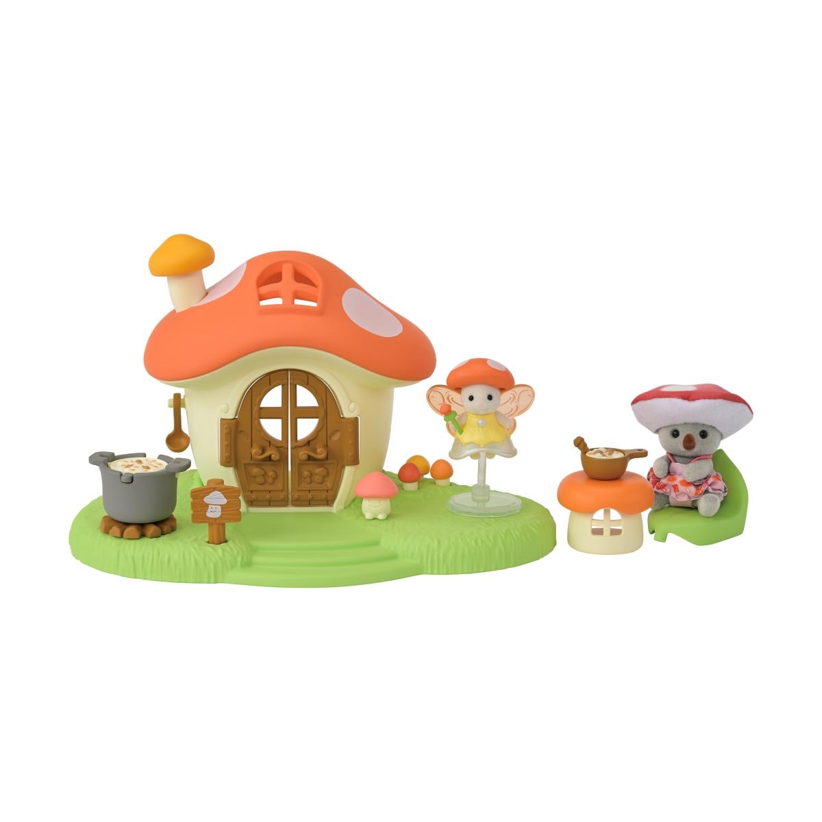 Mini muñecas mini mundos Casa del Hada de las Setas Sylvanian Families Epoch 1