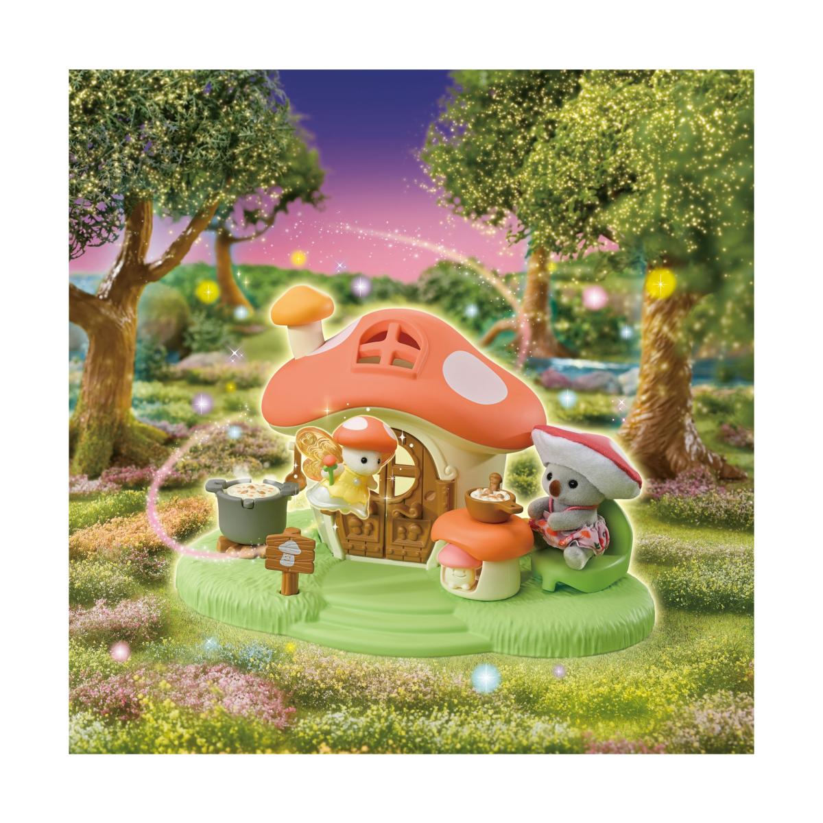 Mini muñecas mini mundos Casa del Hada de las Setas Sylvanian Families Epoch 7