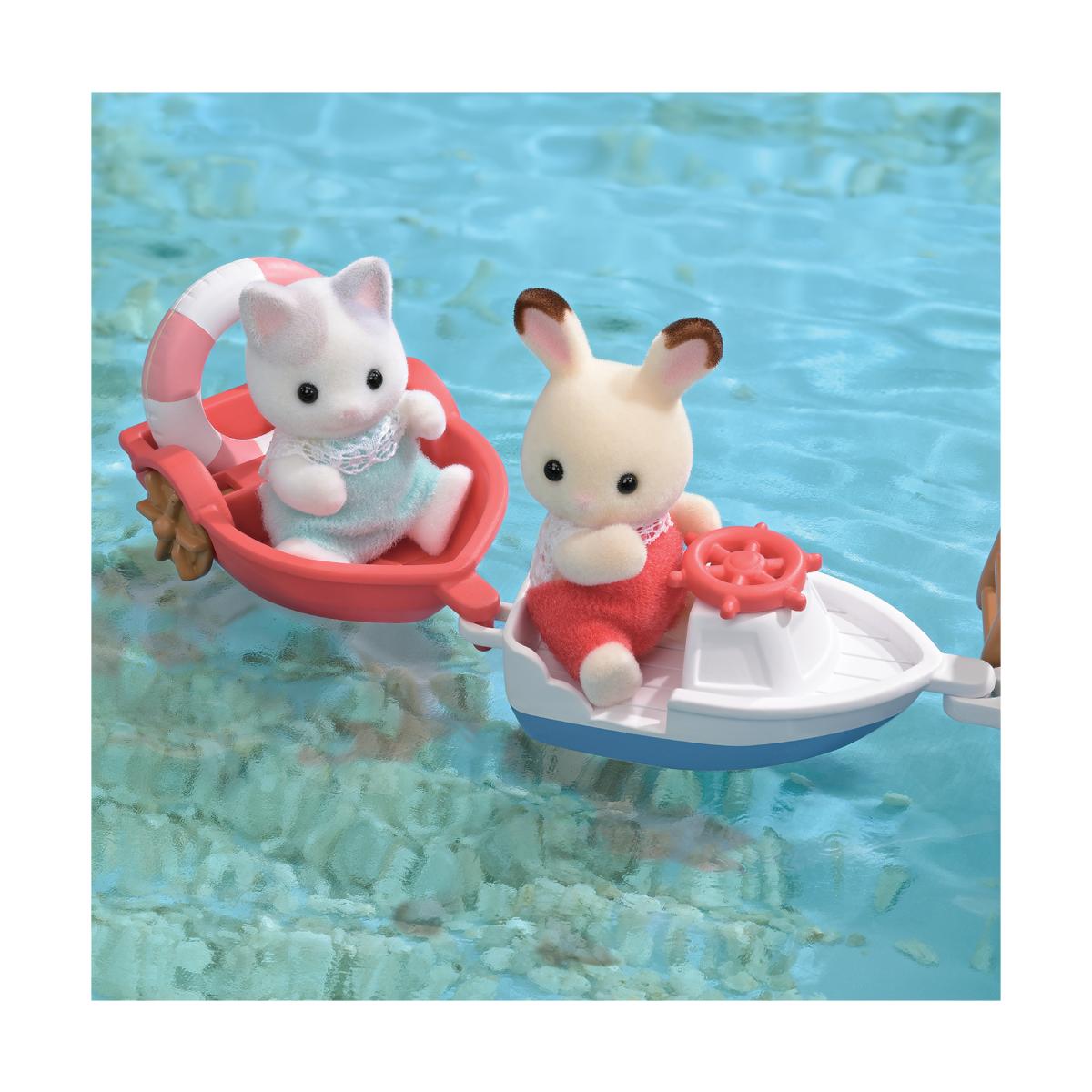 Mini muñecas mini mundos Lancha de Amora - mamá Foca Sylvanian Families Epoch 5