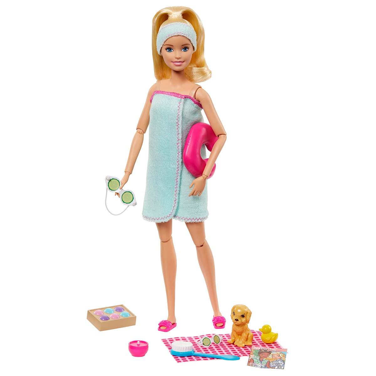 Muñeca modelo con accesorios y mascotas Barbie Bienestar 2
