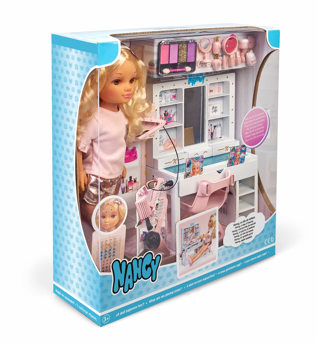 El Corte Inglés Nancy Peluqueria Y Maquillaje Muñeca Nancy Un Día