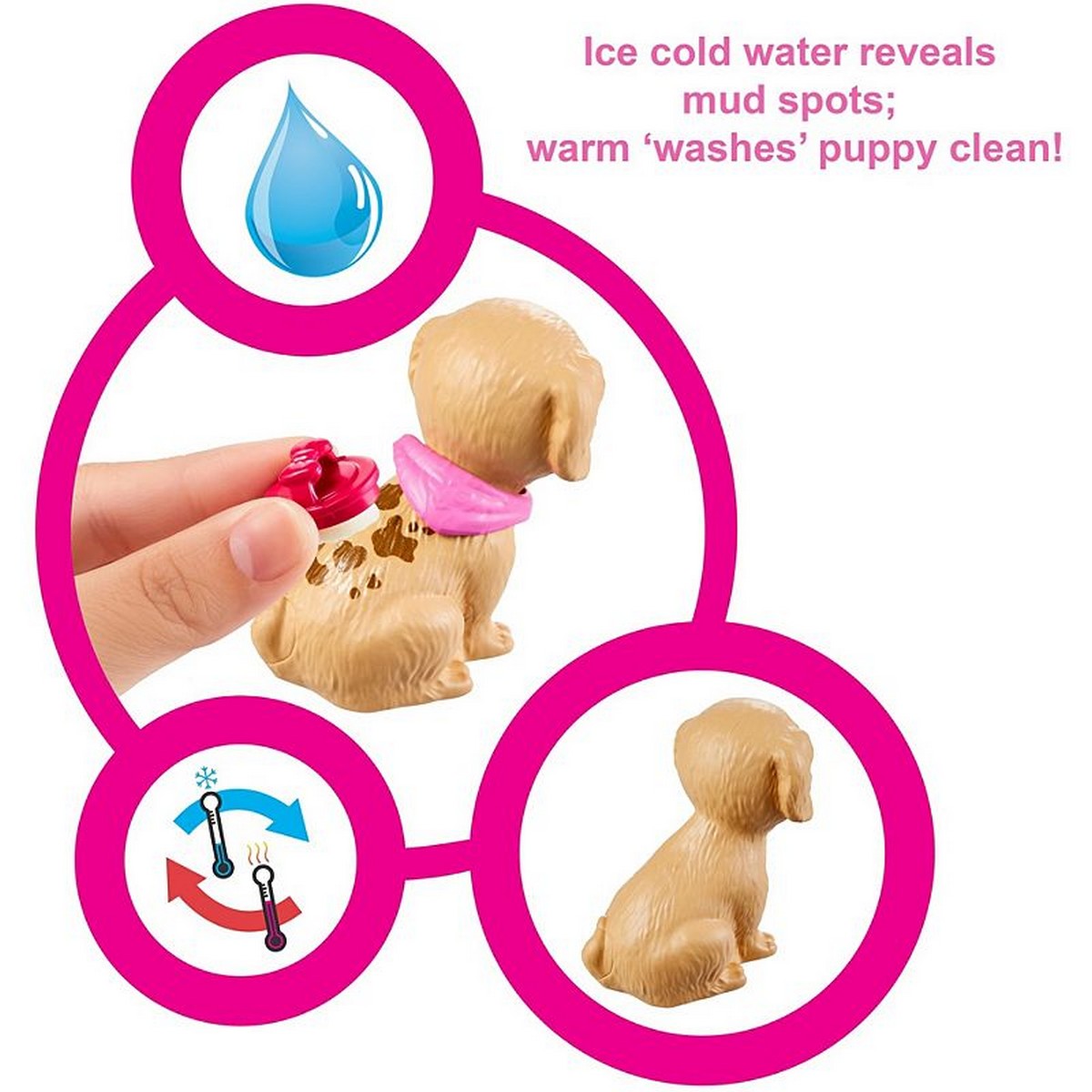 Tienda de mascotas con Muñeca Establecimiento de animales y accesorios para mascotas de juguete Barbie 3