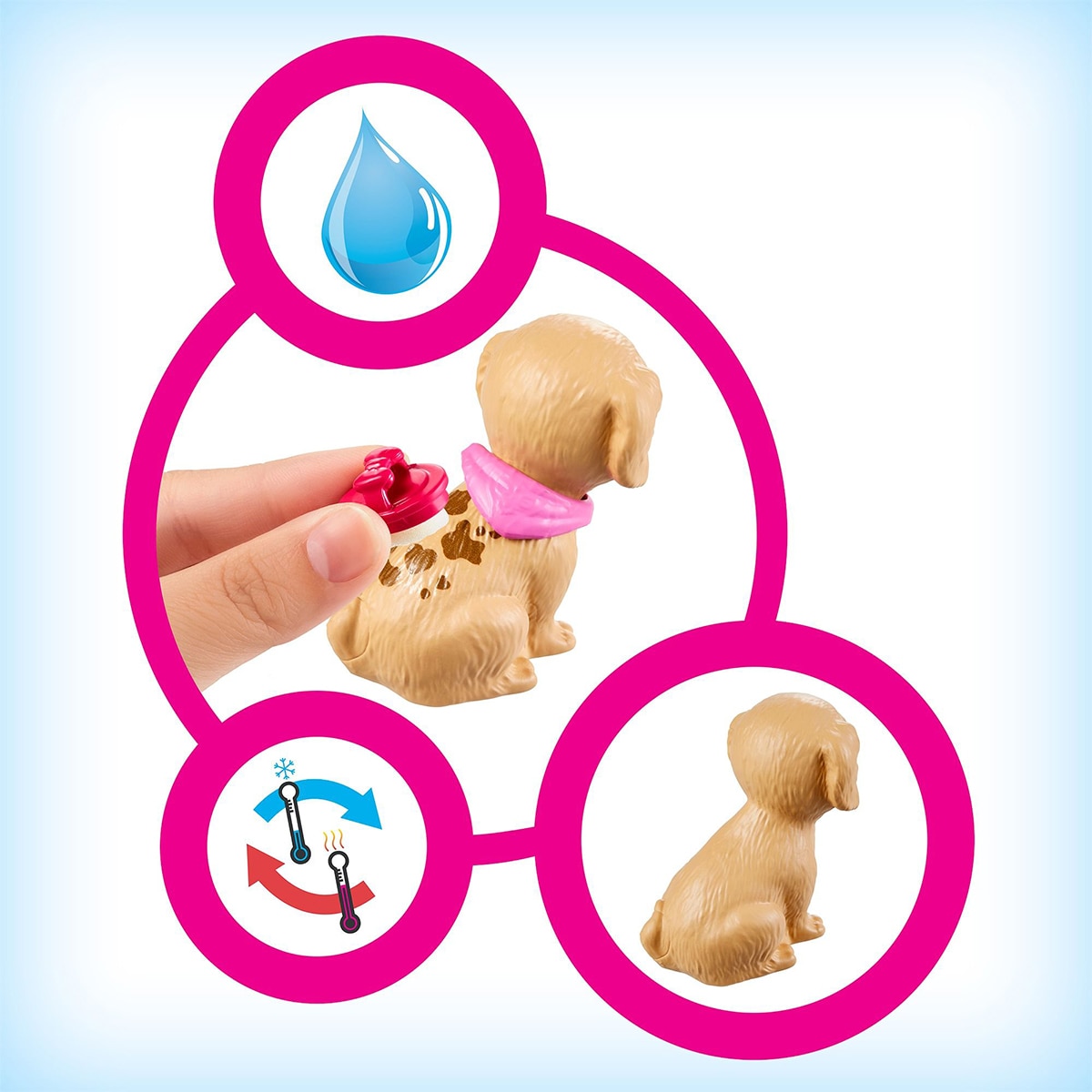 Tienda de mascotas con Muñeca Establecimiento de animales y accesorios para mascotas de juguete Barbie 7