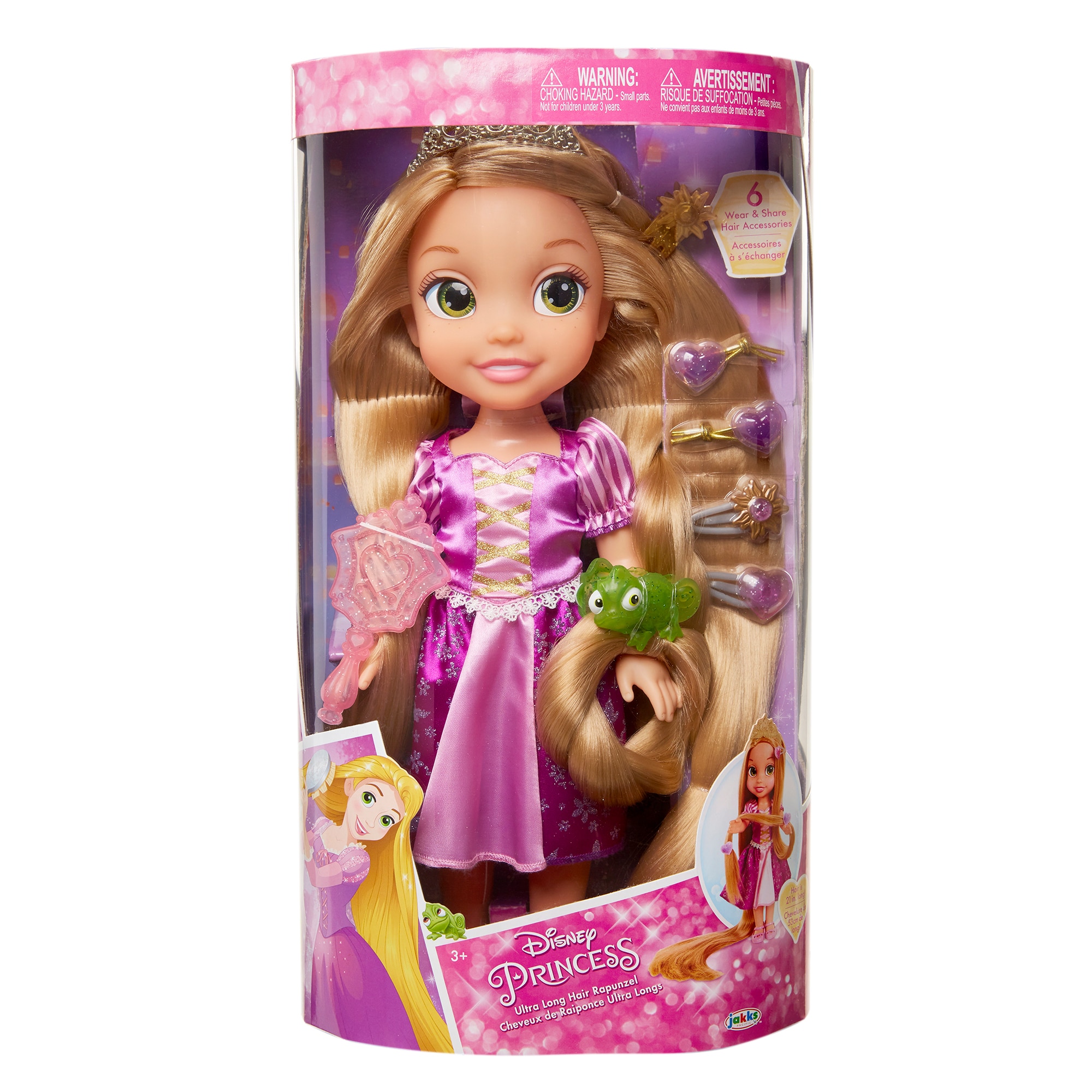 Muñeca Rapunzel 35 cm melena ultra larga Disney Princess 2