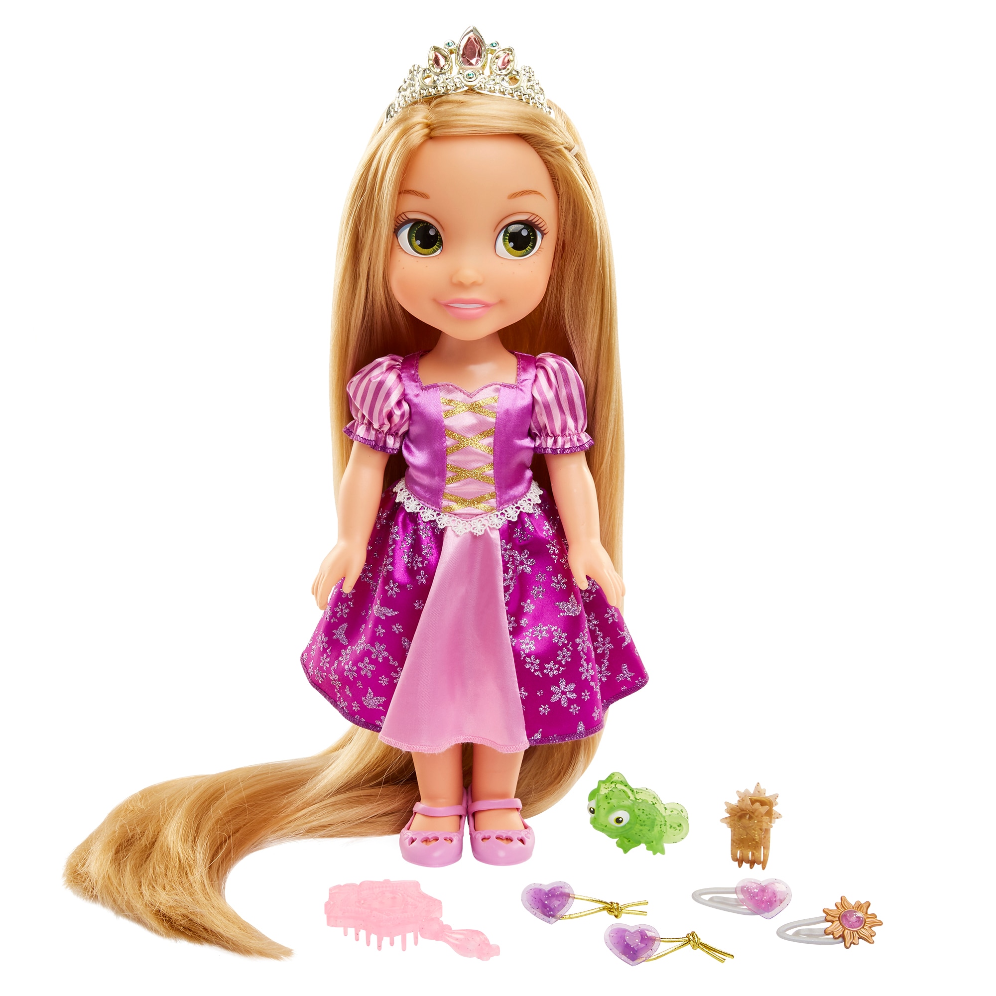Muñeca Rapunzel 35 cm melena ultra larga Disney Princess 4