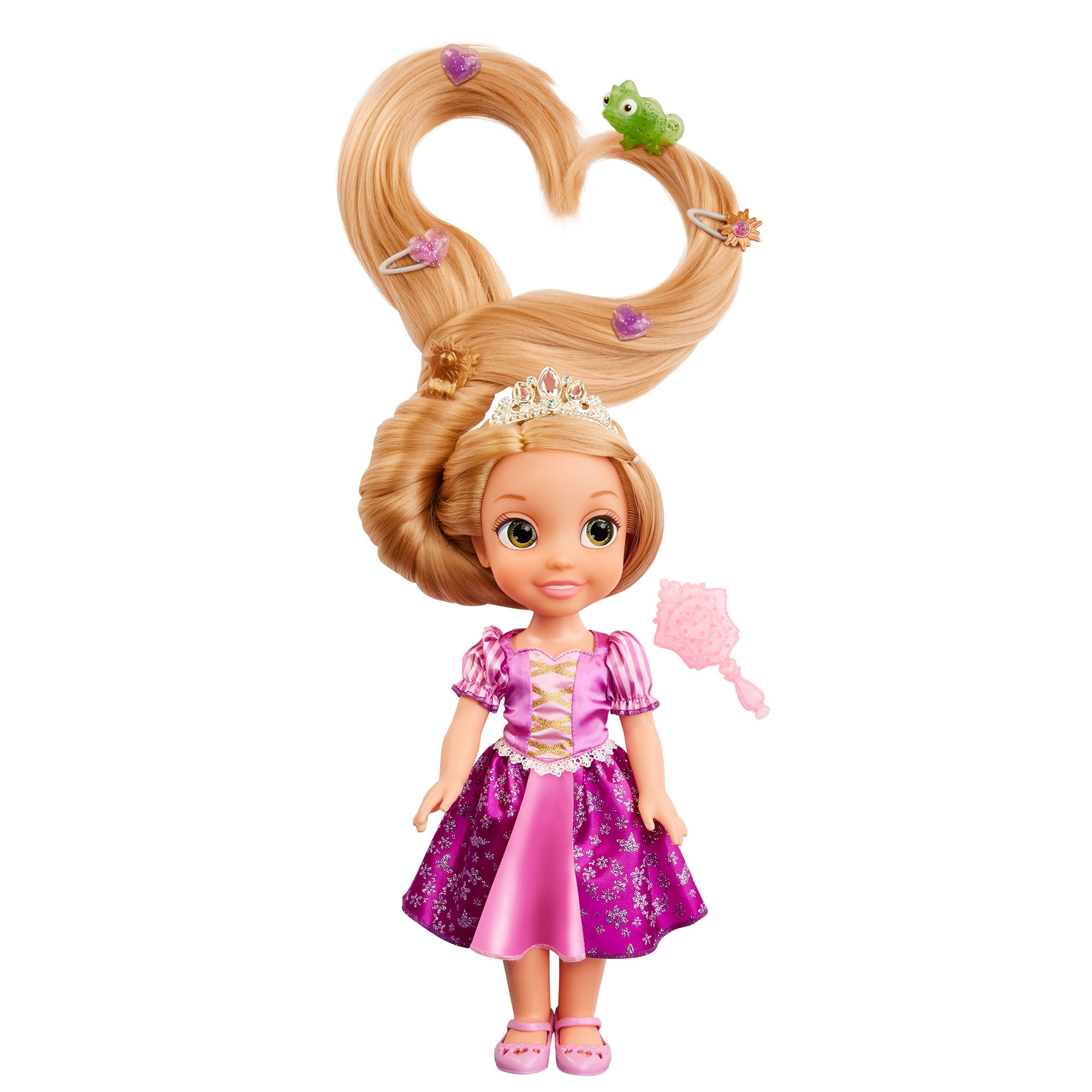 Muñeca Rapunzel 35 cm melena ultra larga Disney Princess 5