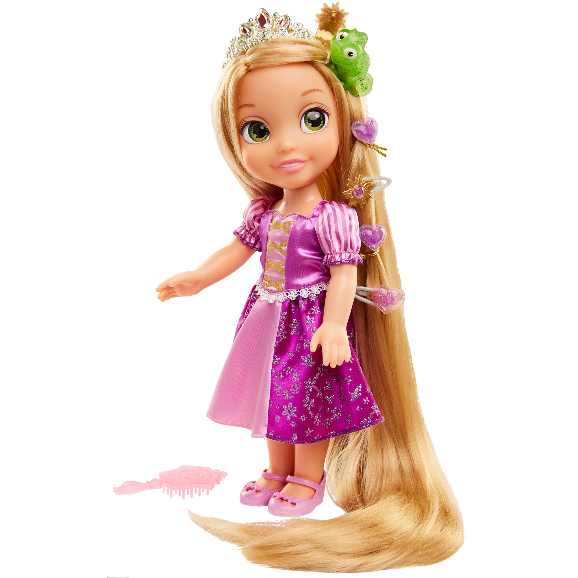 Muñeca Rapunzel 35 cm melena ultra larga Disney Princess 6