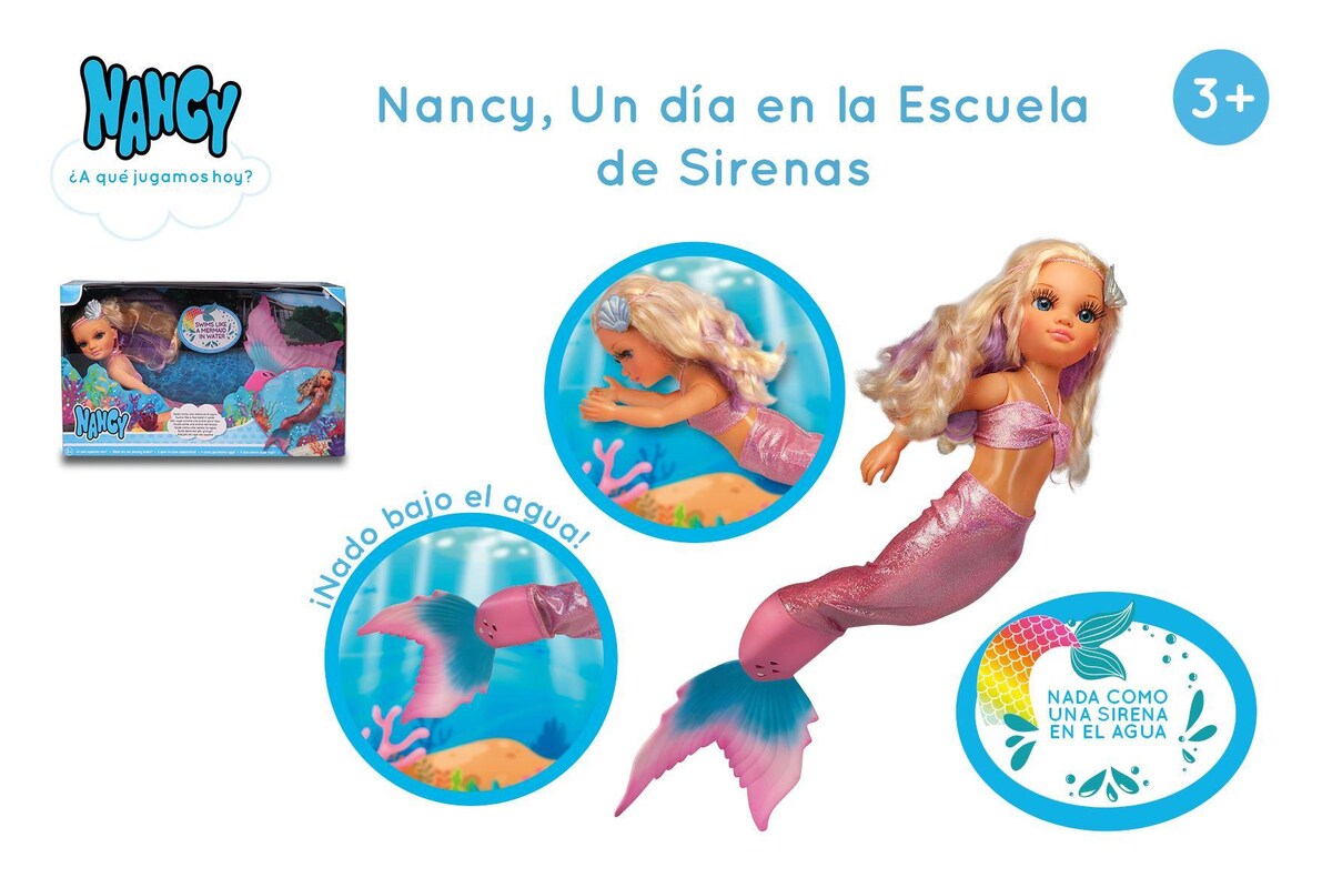 Nancy un dia en la escuela de sirenas · Nancy · El Corte Inglés