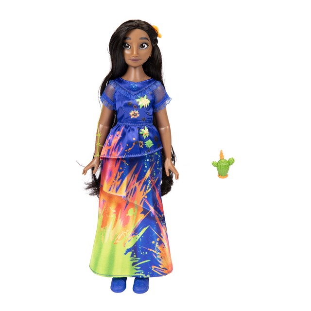 Muñeca Isabela Madrigal cantarina con accesorios para jugar Encanto Disney