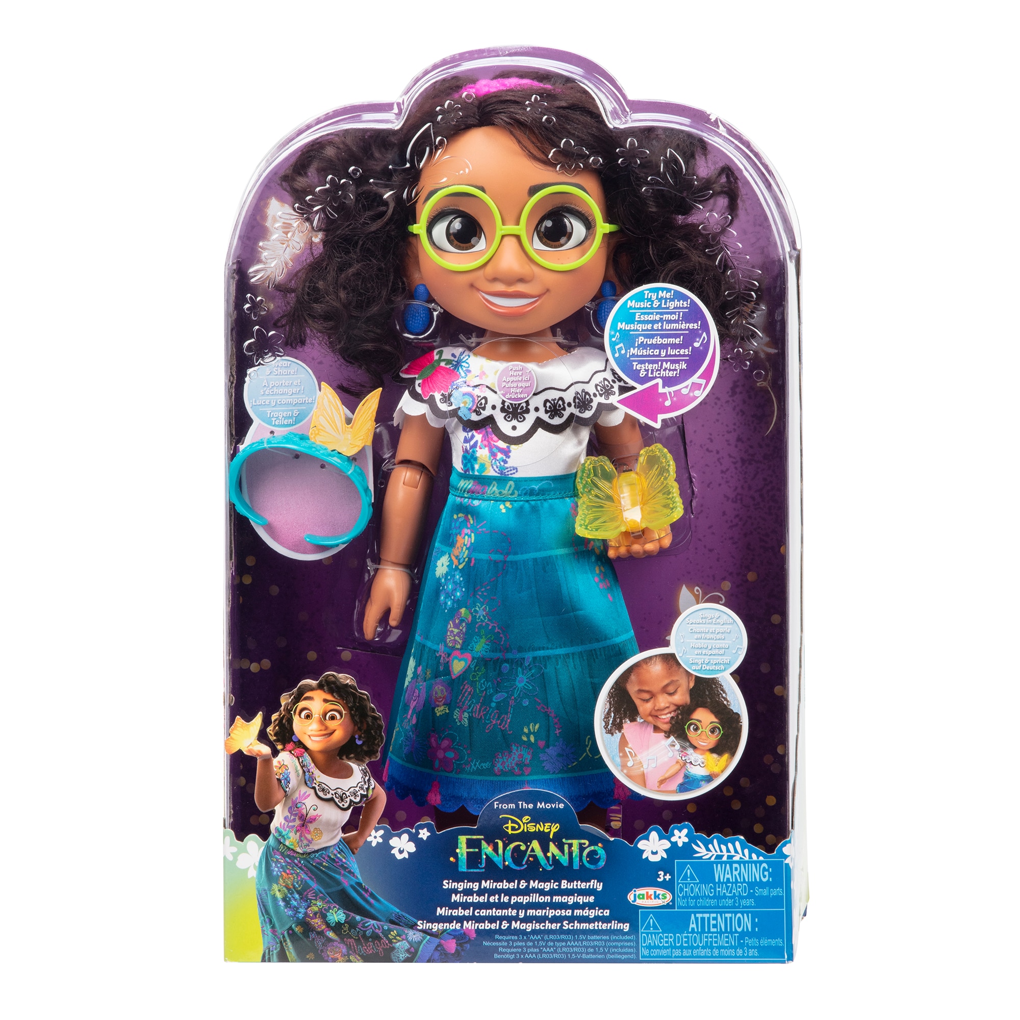 Muñeca Mirabel Madrigal cantarina con accesorios Encanto Disney 2