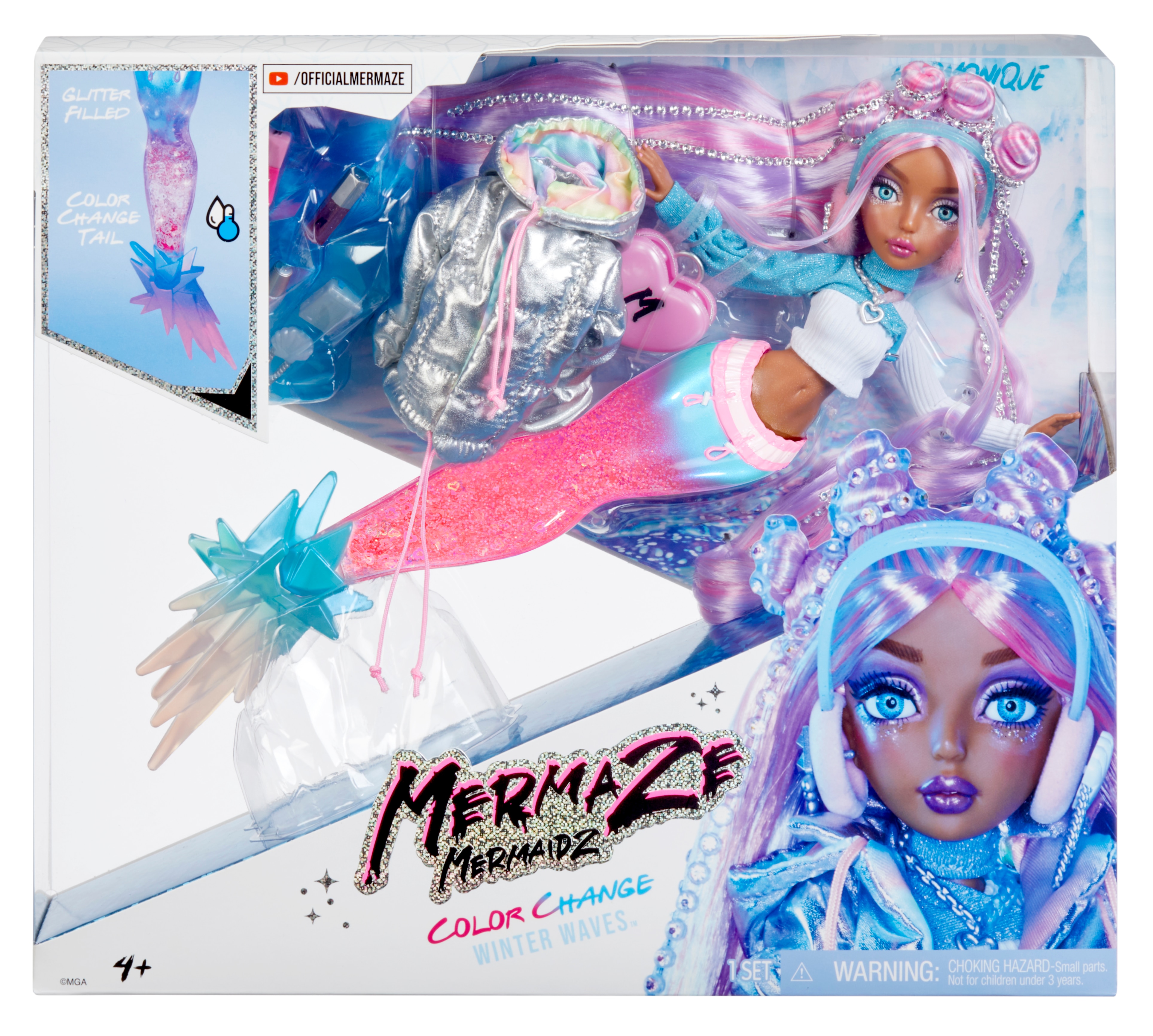 Mermaze Mermaidz Winter Theme Doll- Harmonique 2
