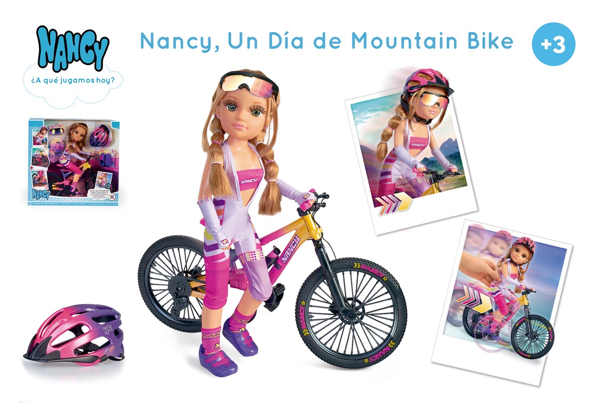 Doll Nancy Un Dia En Bici Nancy, Un Día De Mountain Bike · Nancy