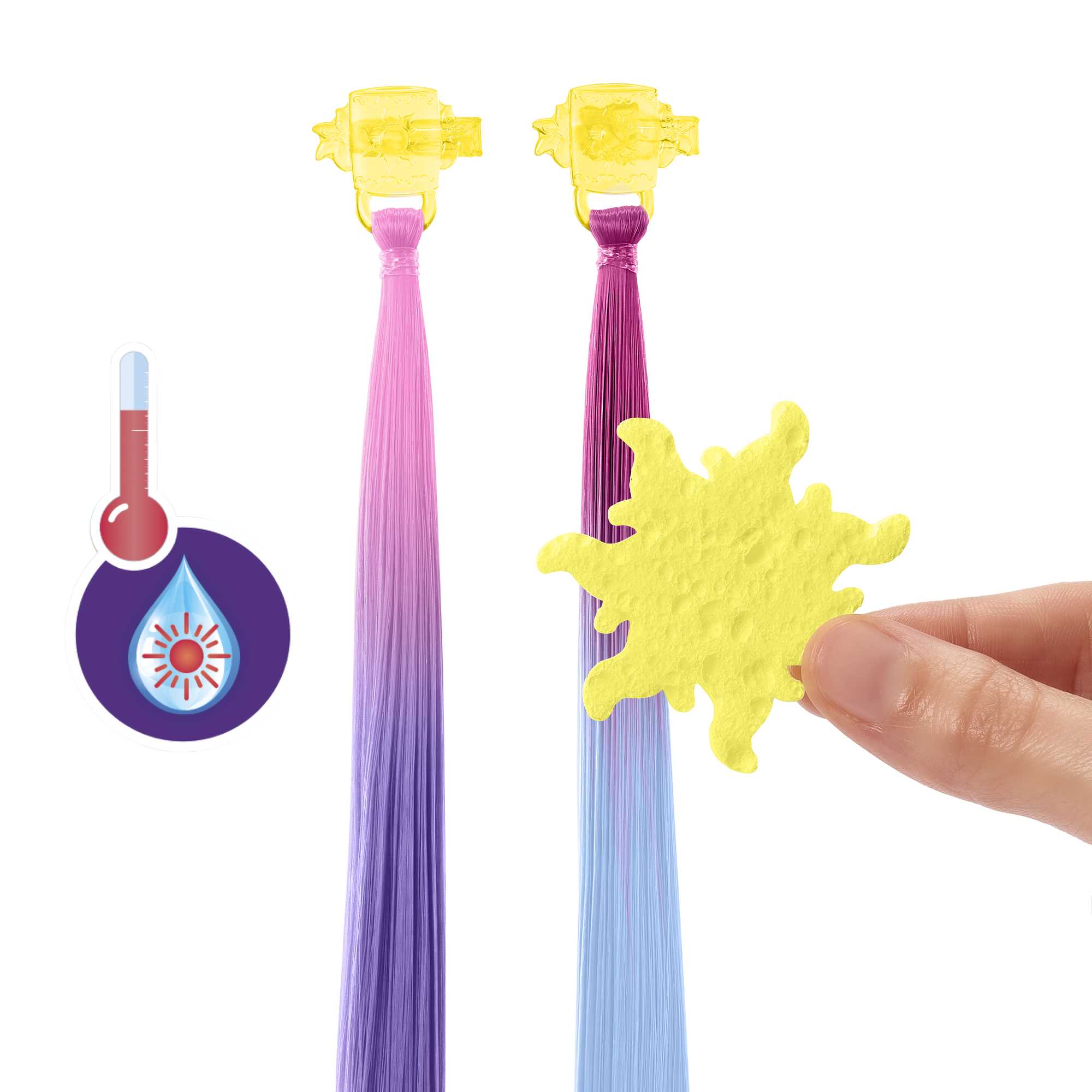 Muñeca Rapunzel peinados mágicos con accesorios Disney 5