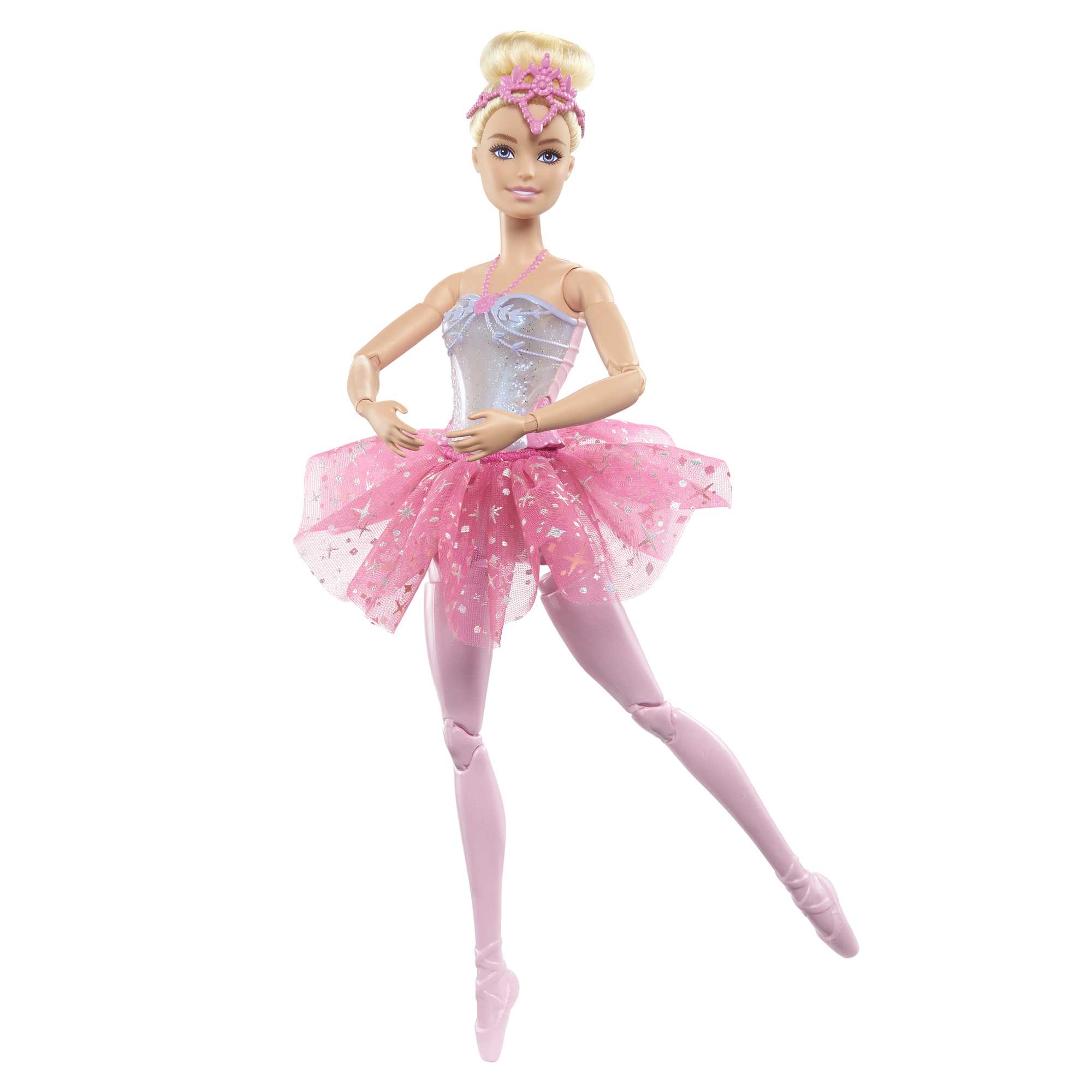 Muñeca Barbie Dreamtopia rubia Bailarina con luces mágicas 4