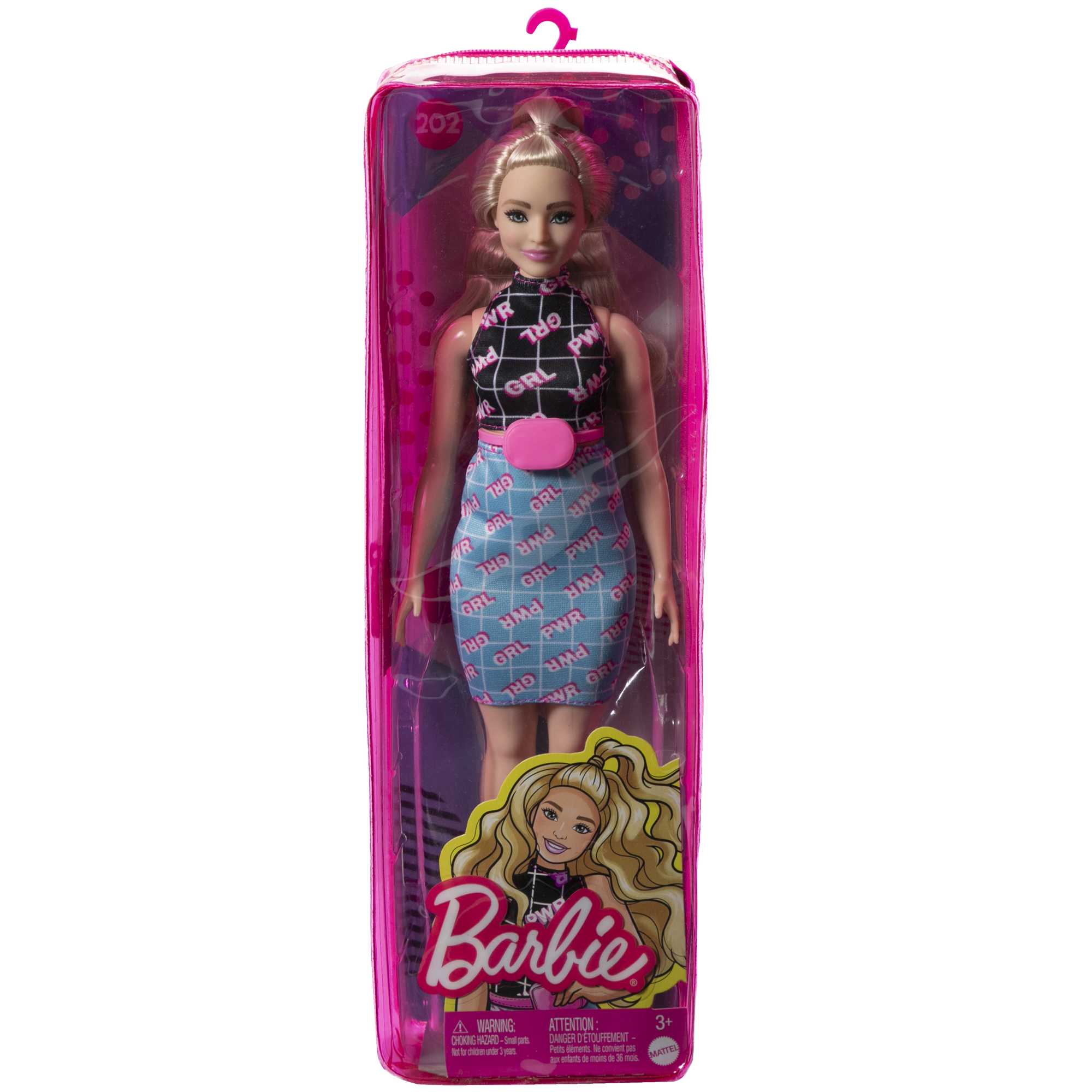 Muñeca  curvy GRL PWR Barbie Fashionista 7