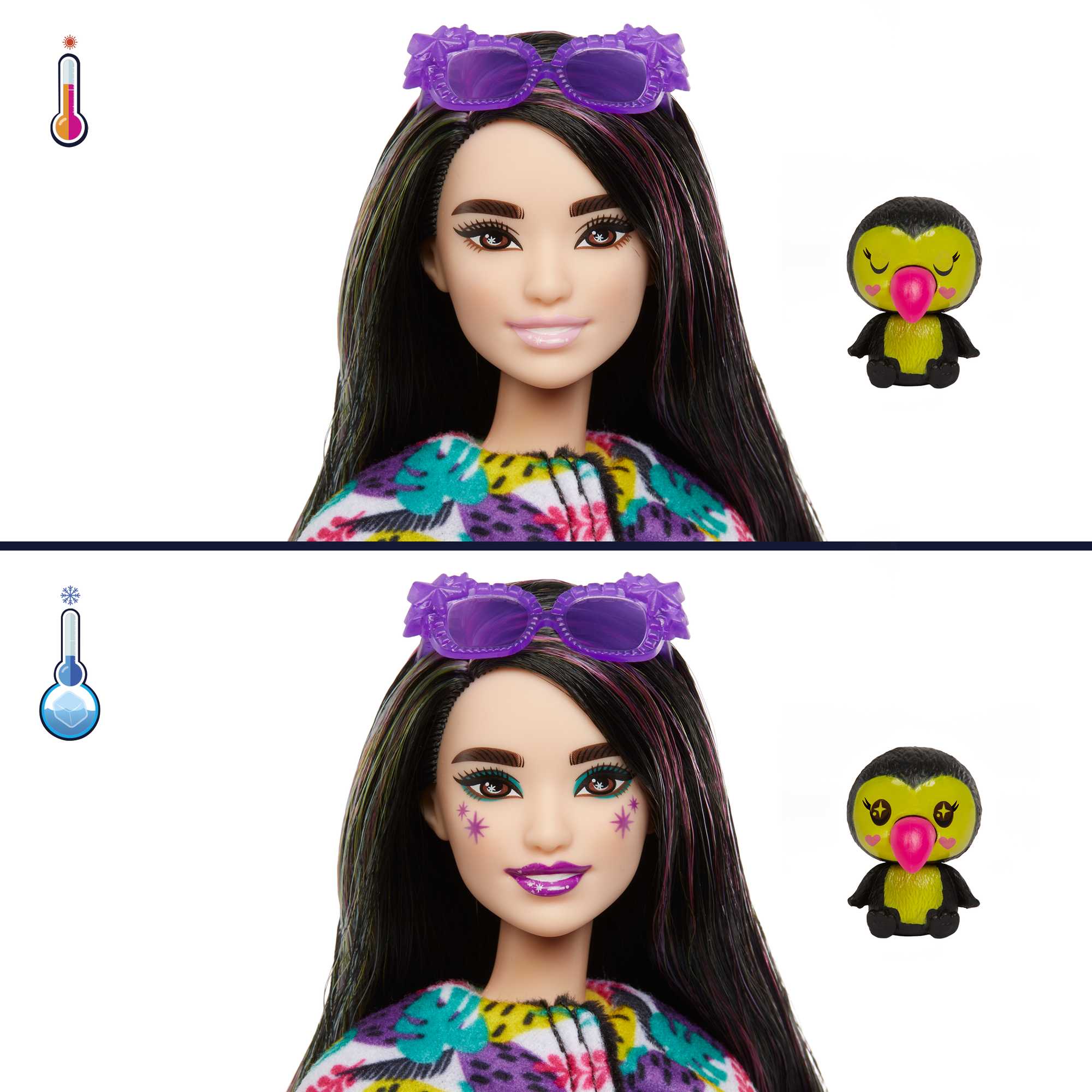 Muñeca con disfraz de tucán Barbie Cutie Reveal 5