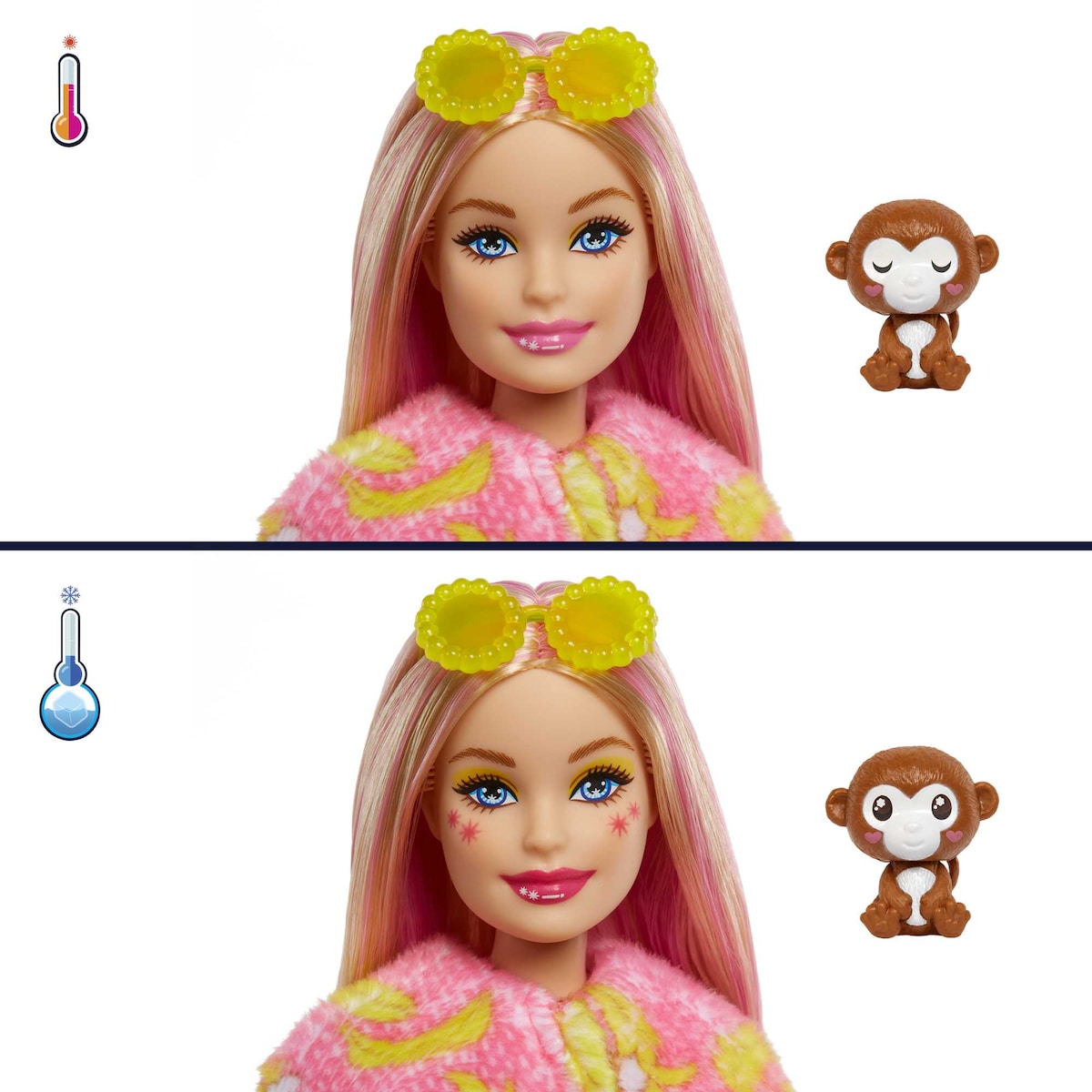 Muñeca con disfraz de mono Barbie Cutie Reveal 5