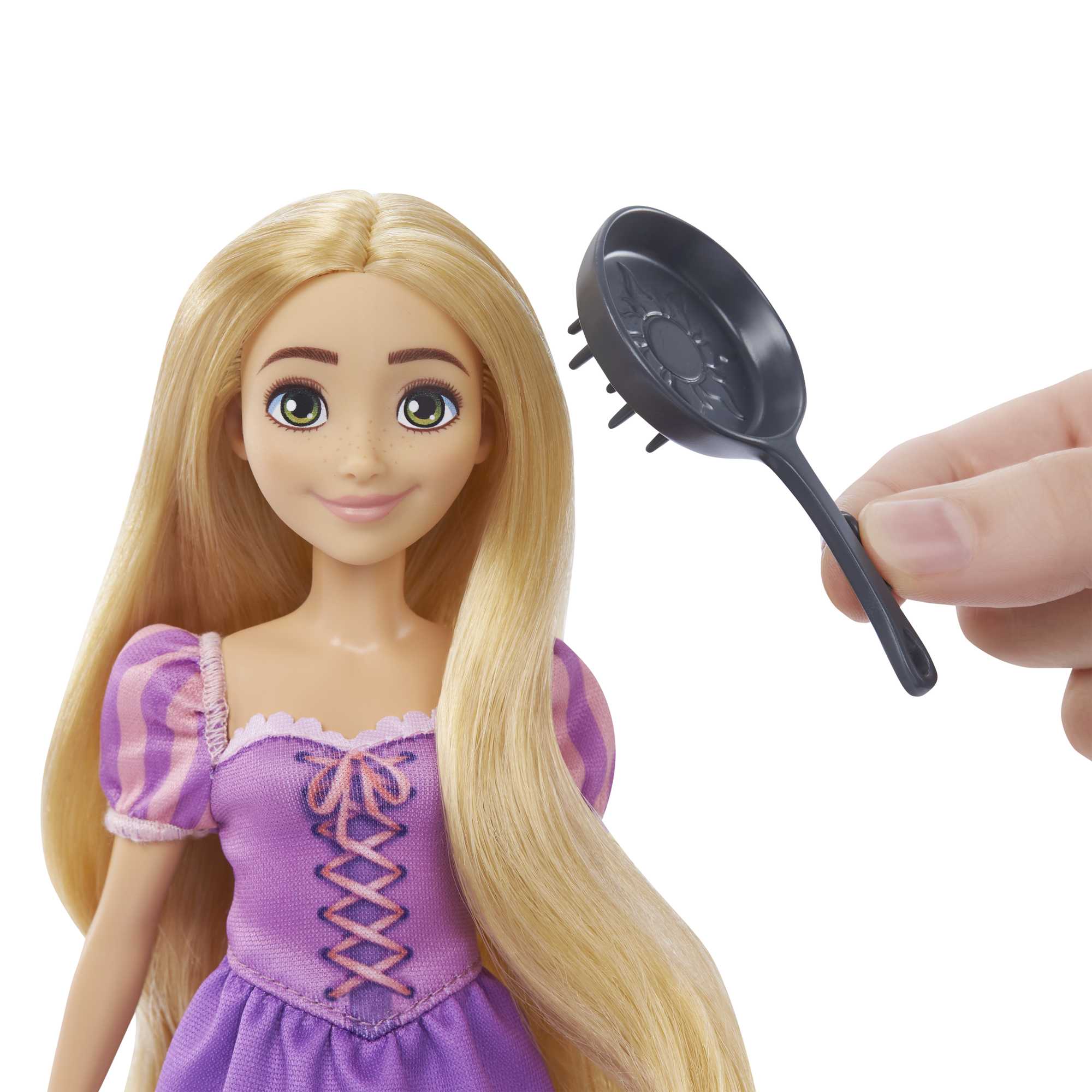 Muñeca Princesa Rapunzel con caballo Maximus Disney Princess 4
