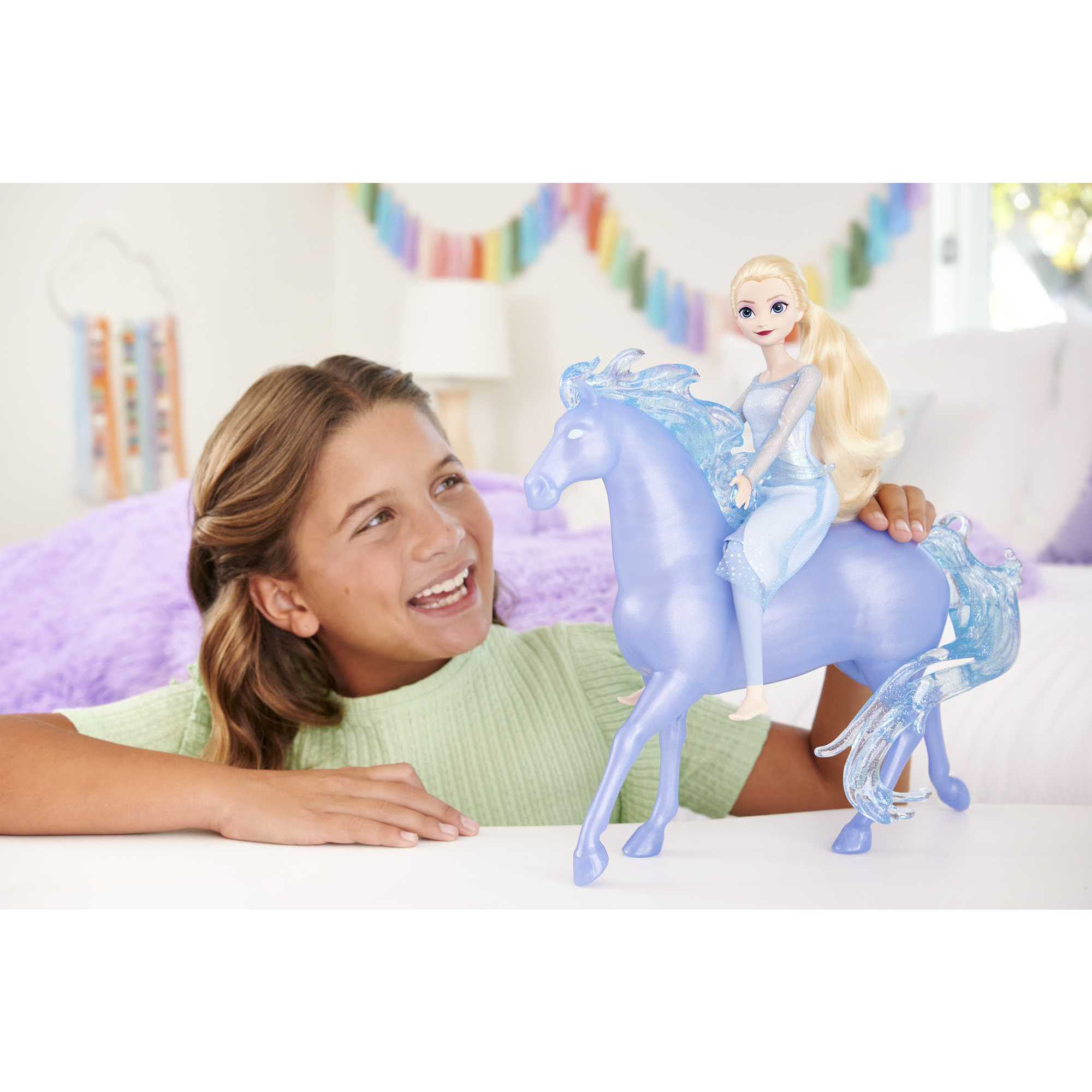 Muñeca Elsa y caballo Nokk Disney Frozen 2