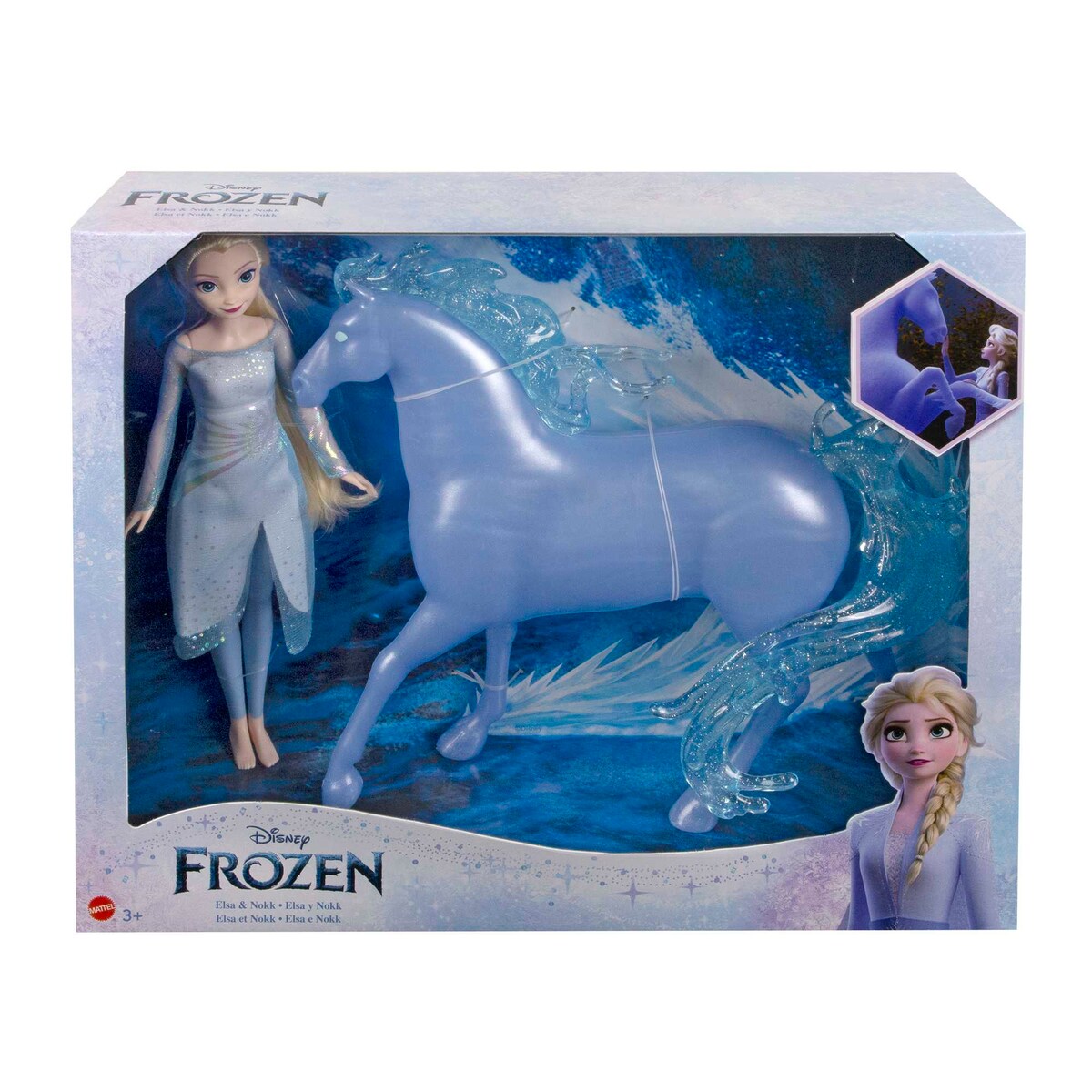 Corte Inglés Frozen Y Caballo Juguete Muñeca Elsa Y Caballo Nokk