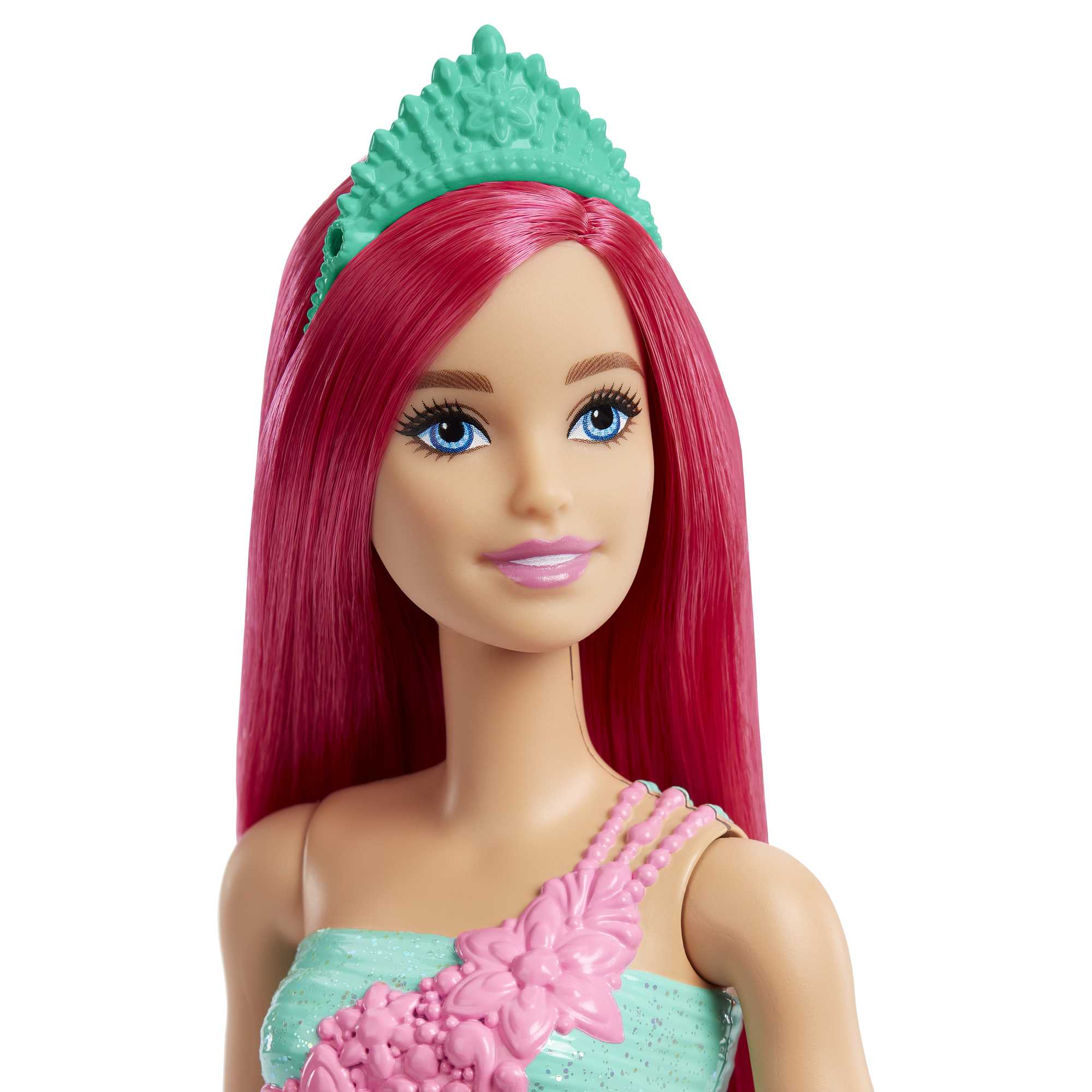 Muñeca Princesa rubia con corona rosa Barbie 2