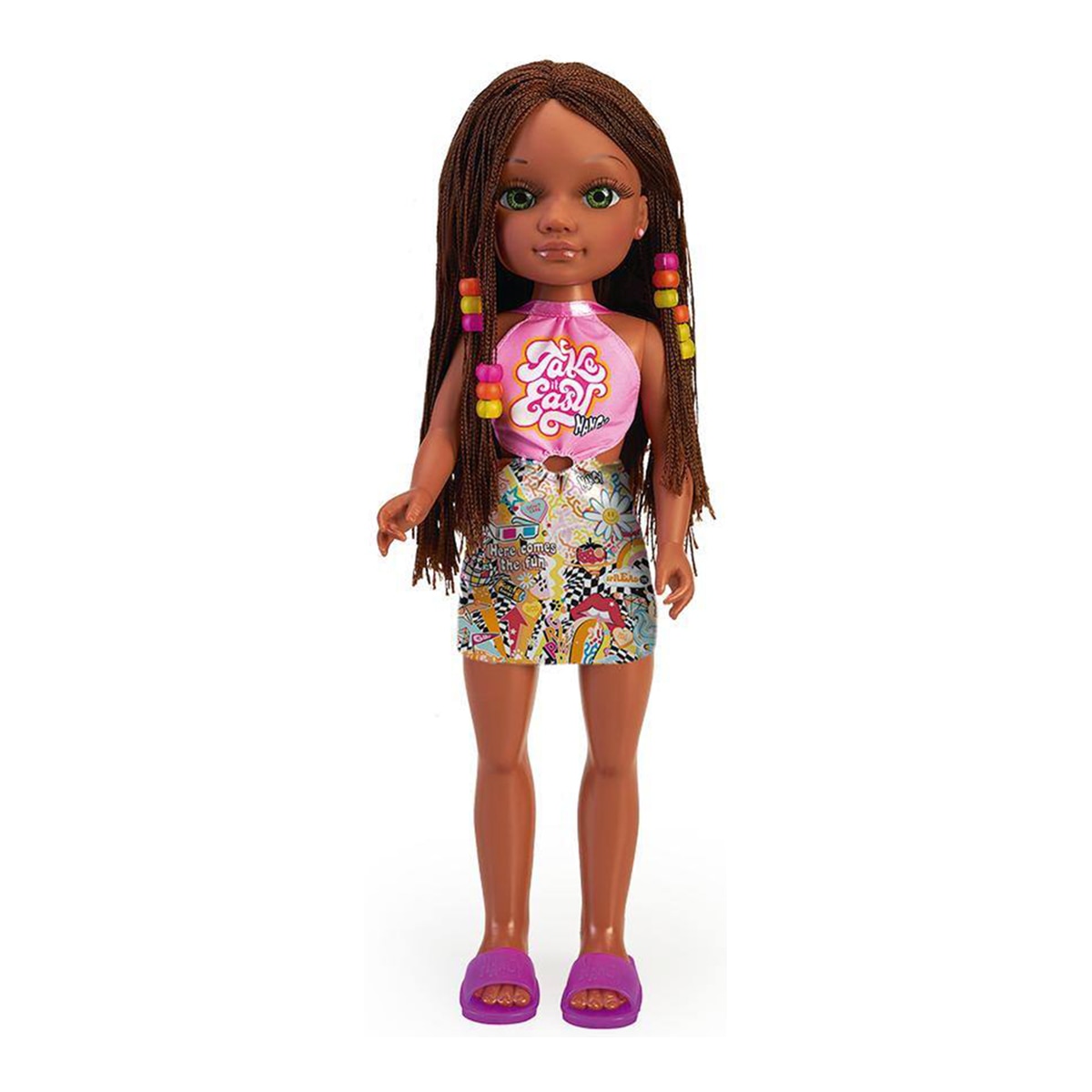 Muñeca Nancy, Un día de trenzas pelo castaño 1