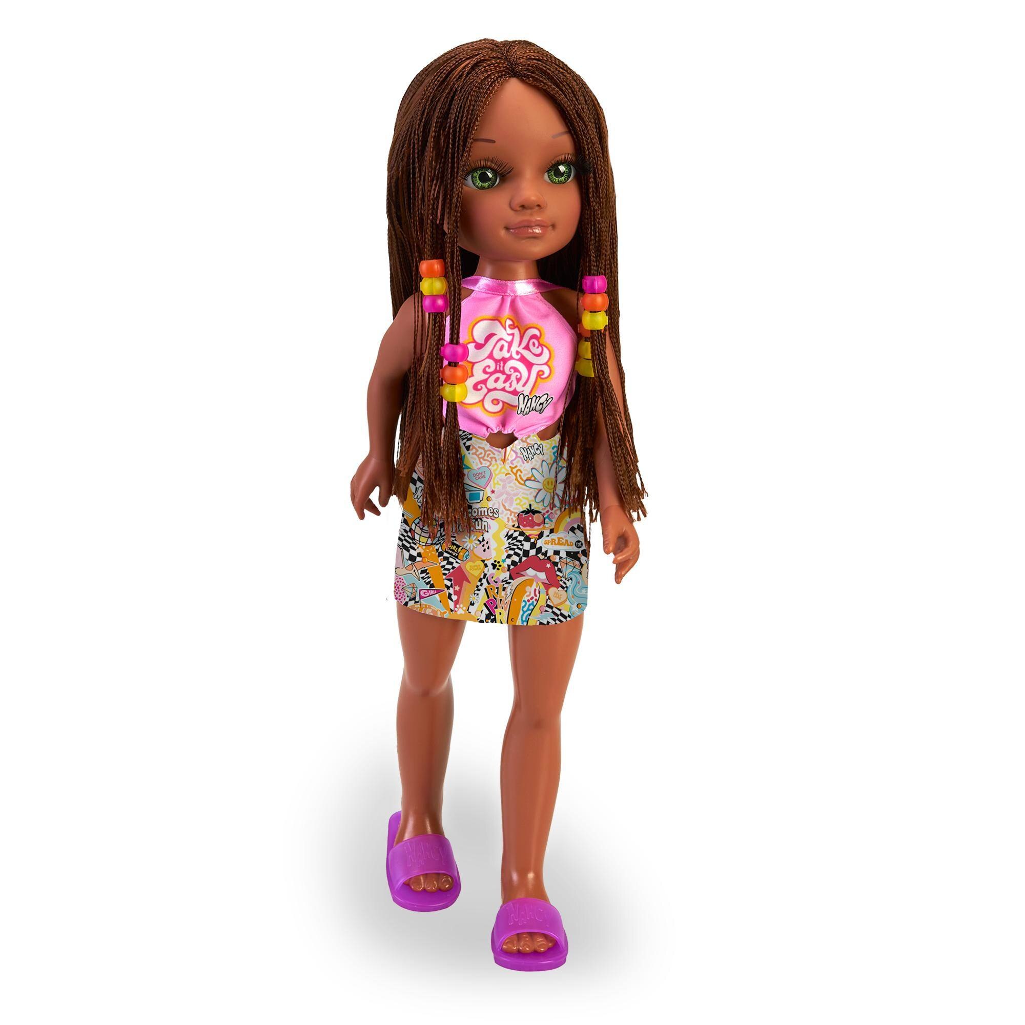 Muñeca Nancy, Un día de trenzas pelo castaño 5