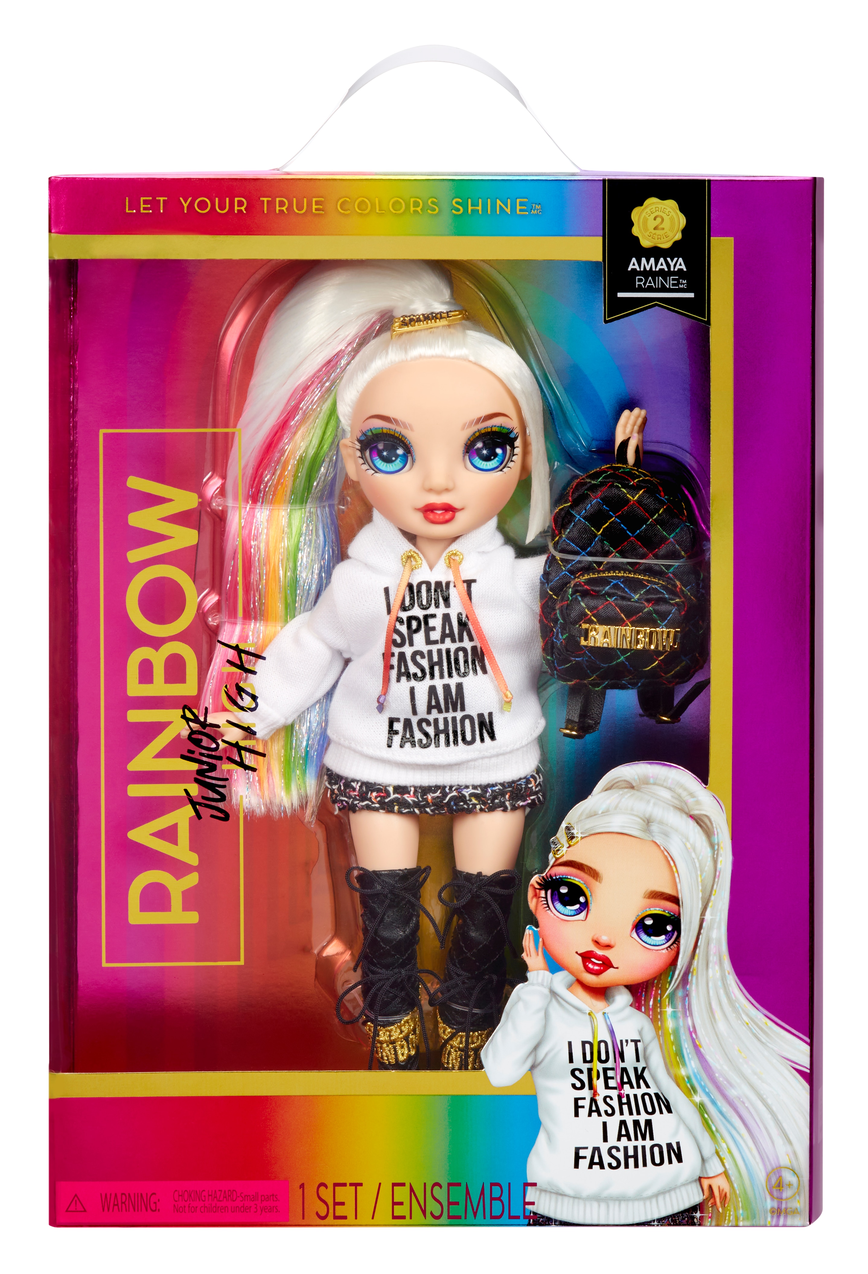 Muñeca Rainbow High Junior High Amaya Raine 2