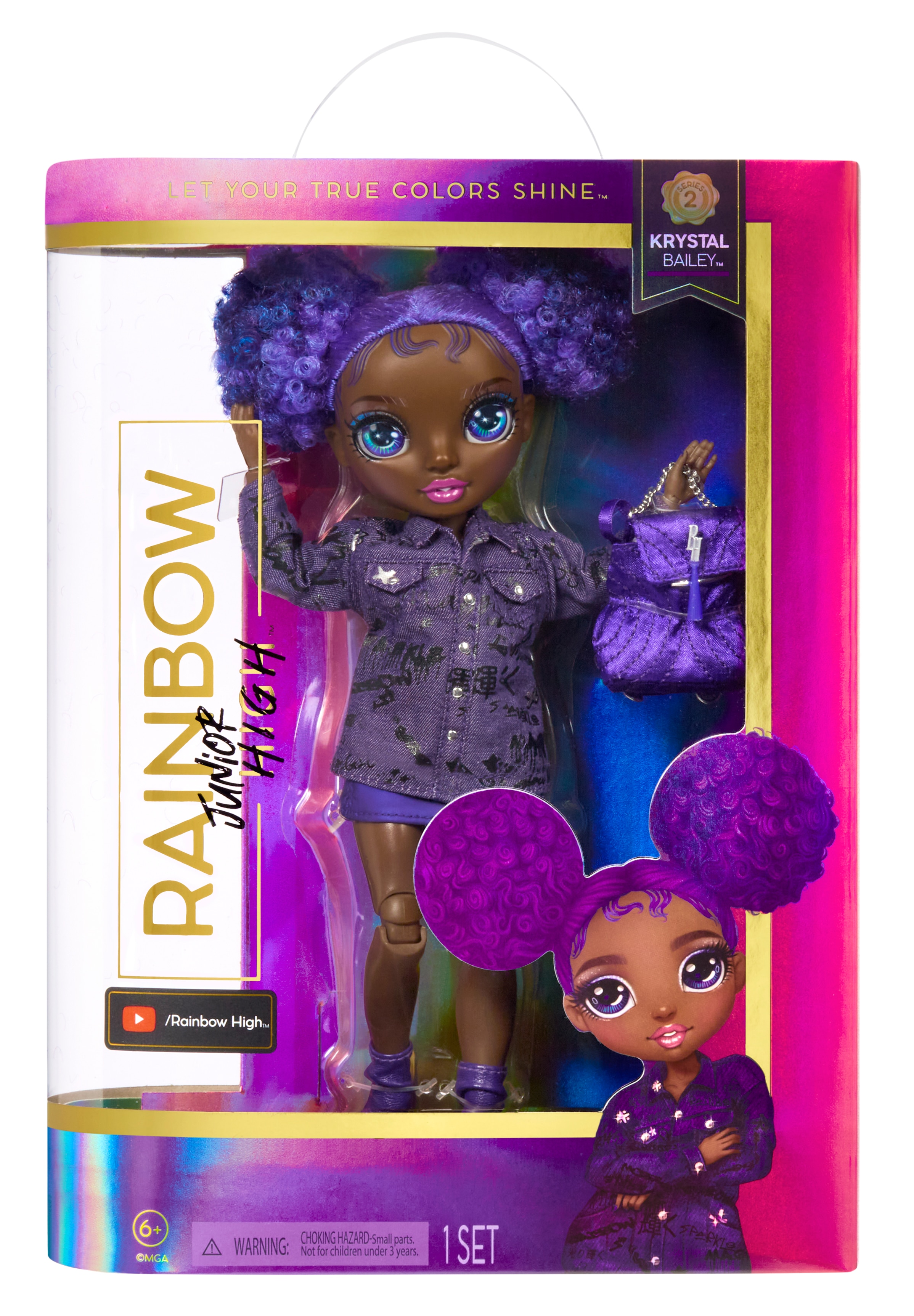 Muñeca Rainbow High Junior High  Krystal Bailey 2