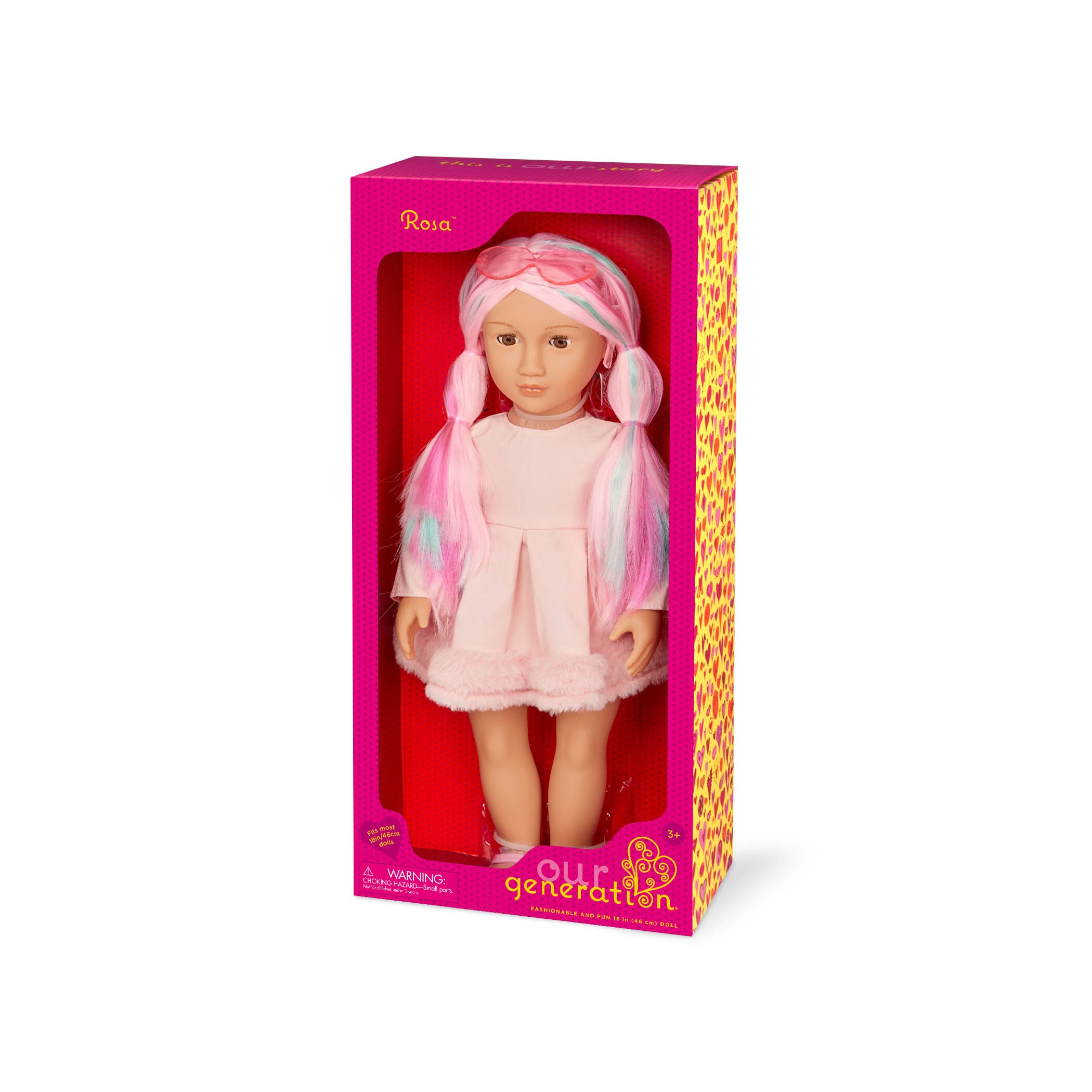 Muñeca Rosa Our Generation 6