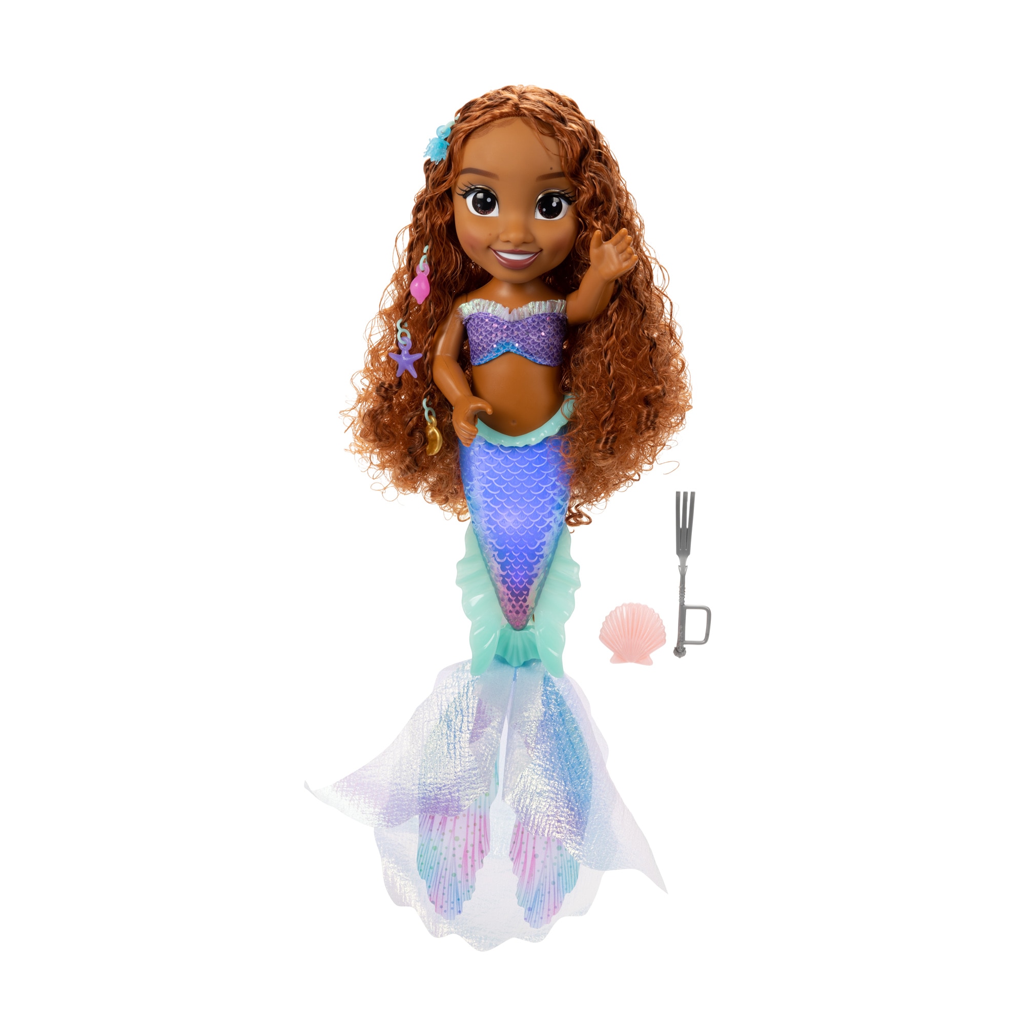 Muñeca Ariel muiscal grande de 38 cm   Jakks Pacific 4